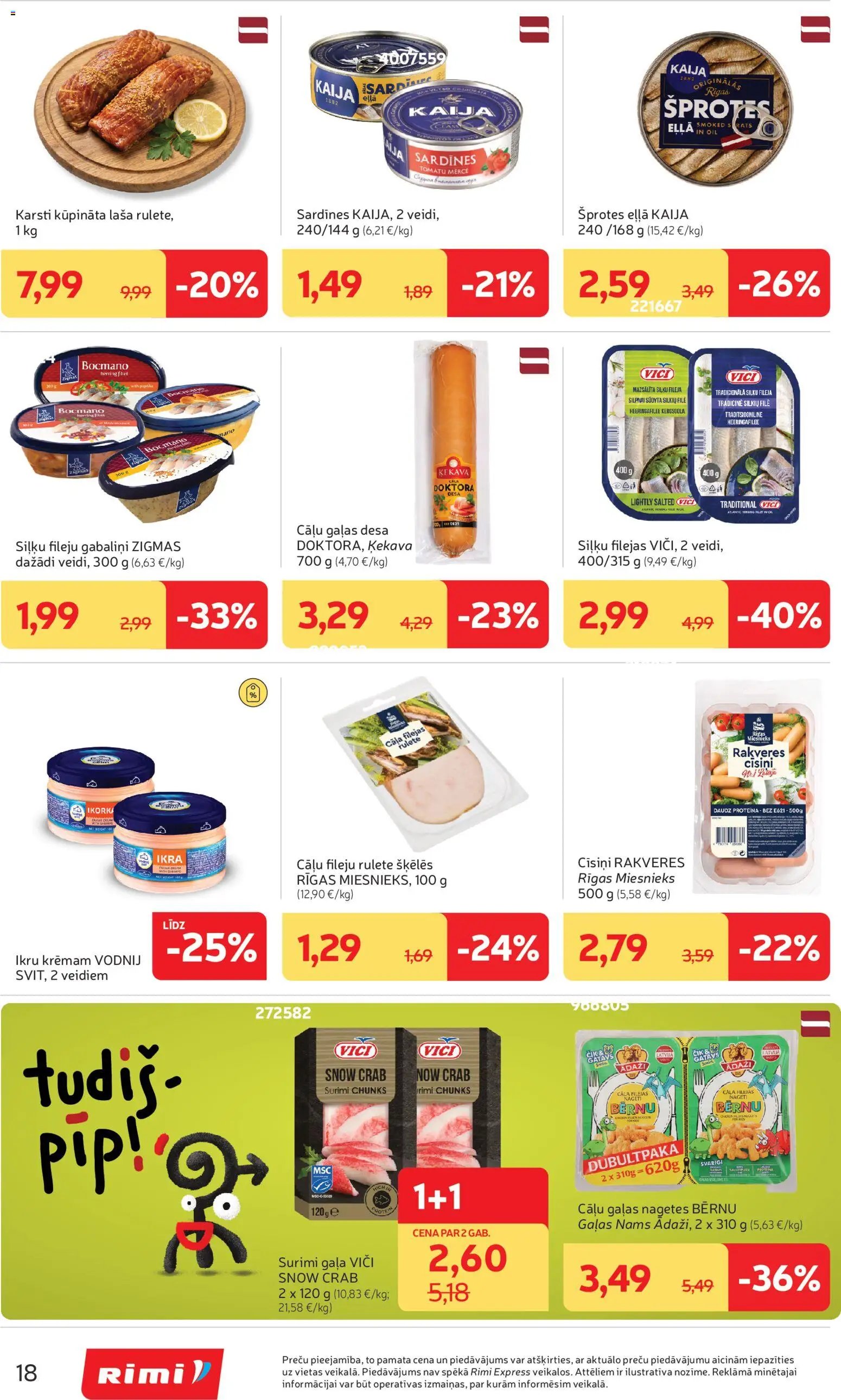 Rimi Akciju buklets