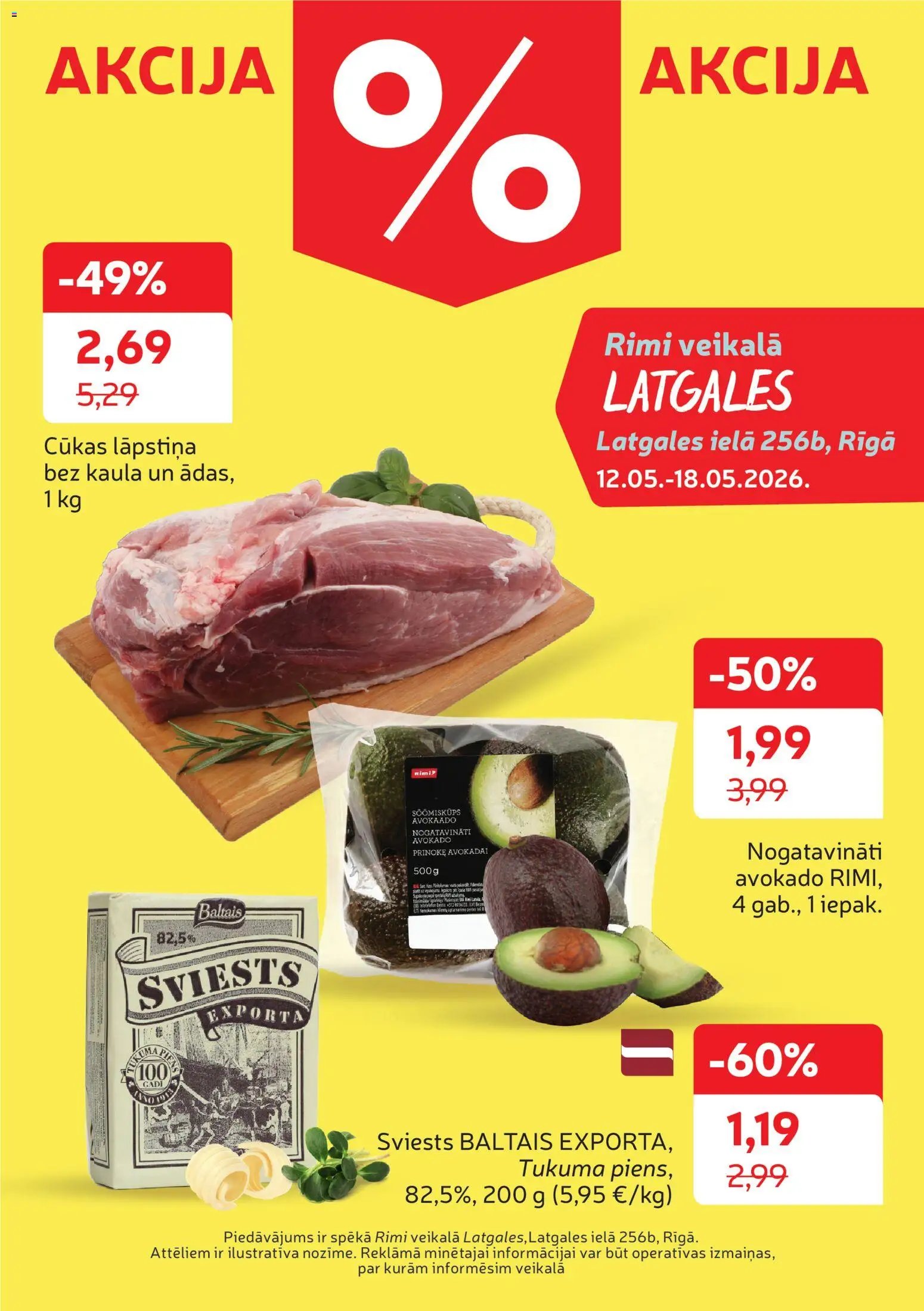 Rimi Latgales piedāvājumi