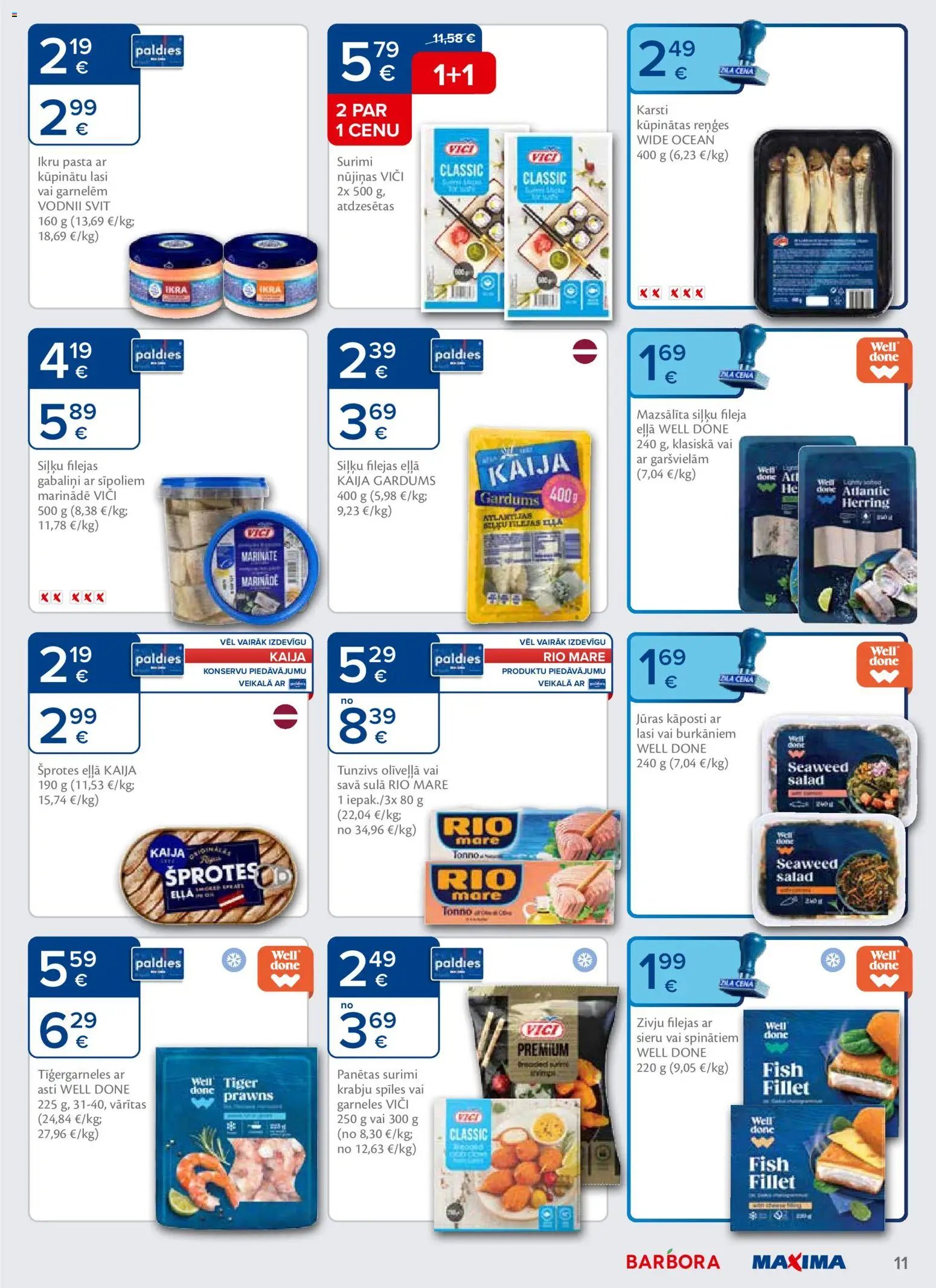 Maxima Akciju buklets