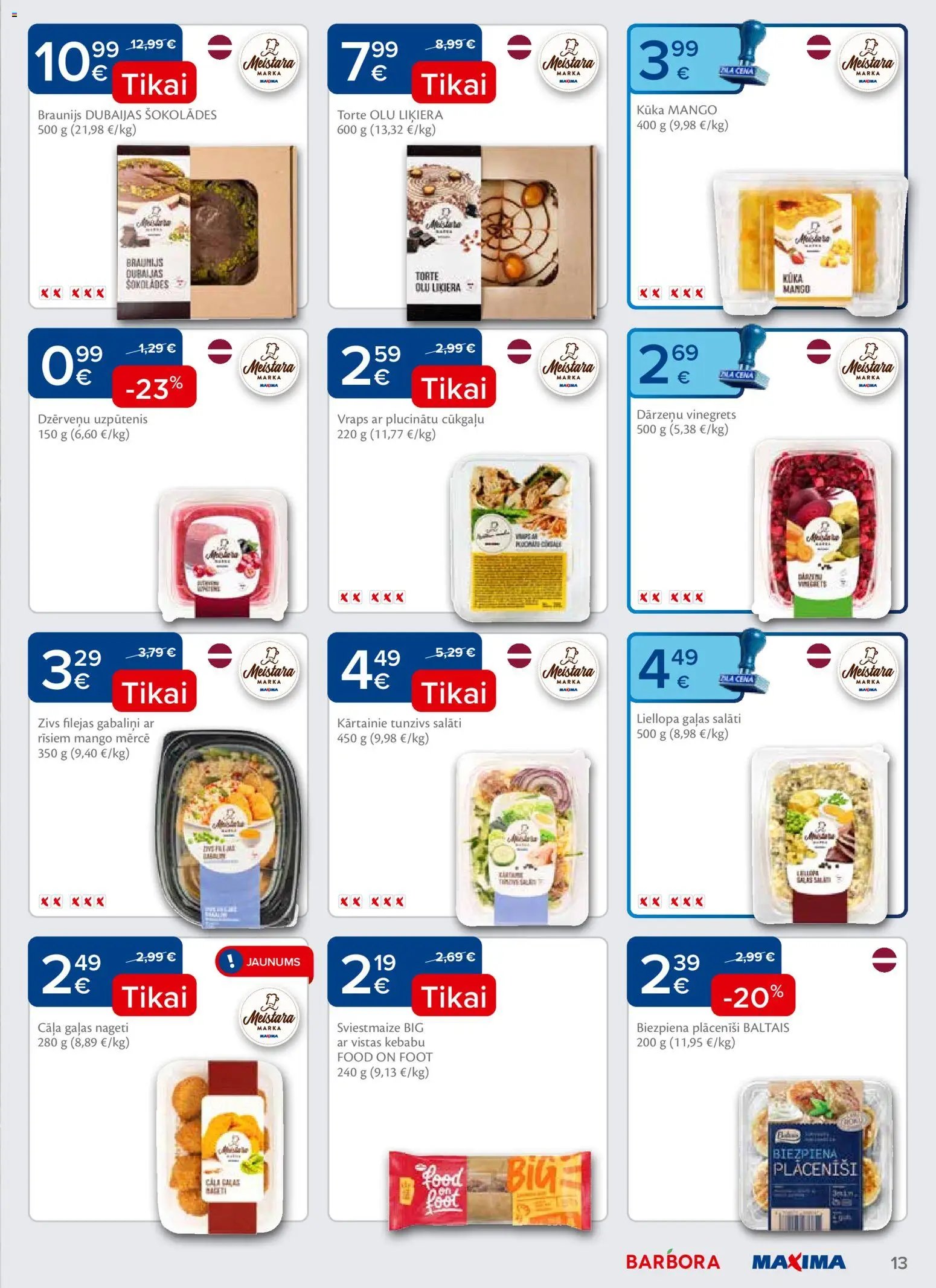 Maxima Akciju buklets