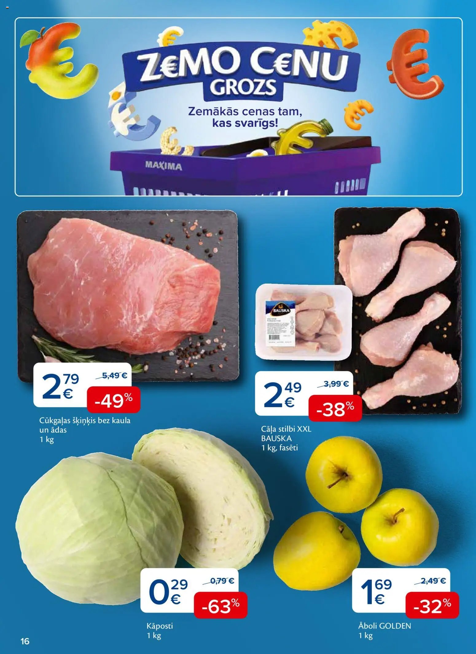 Maxima Akciju buklets