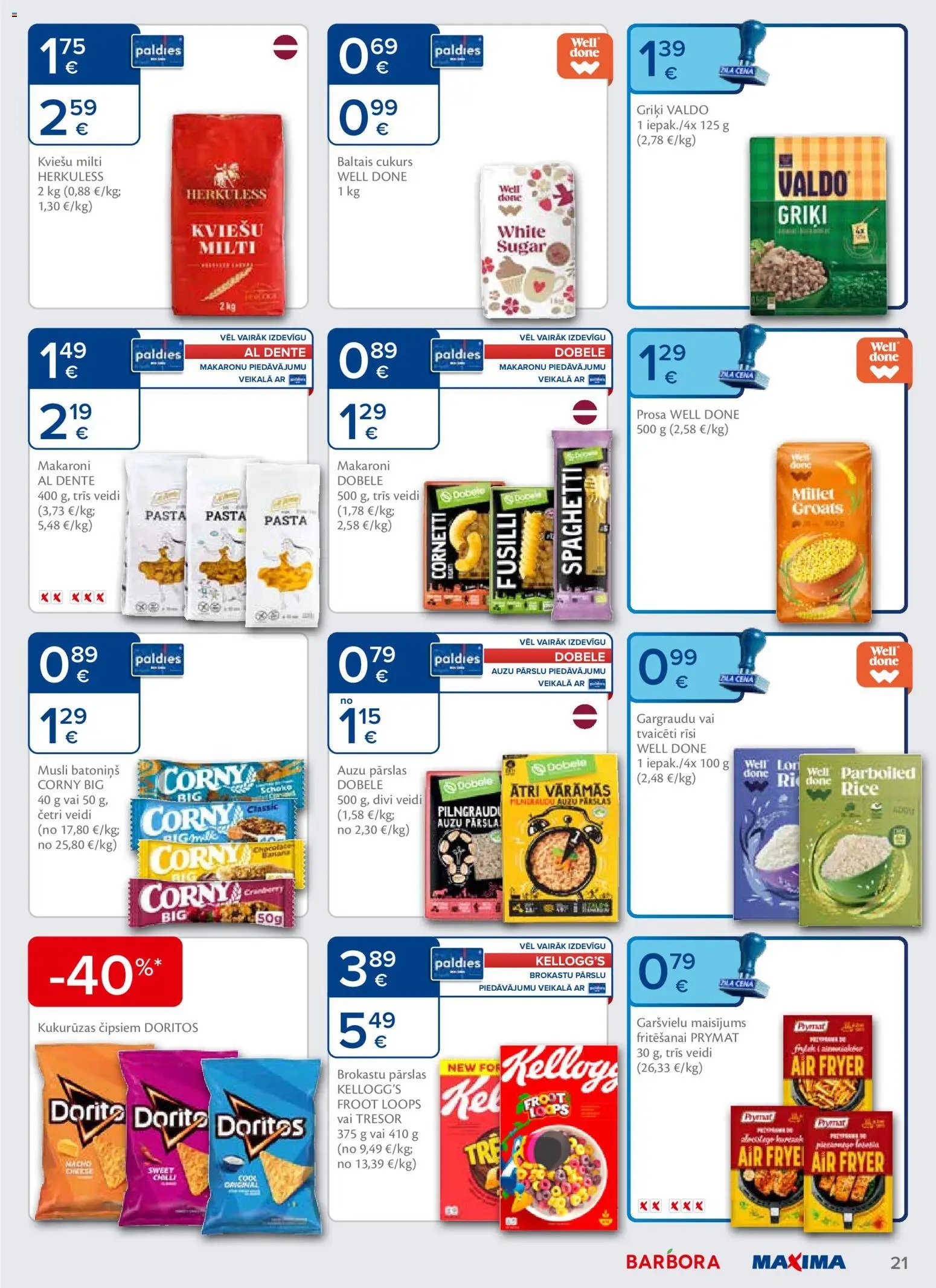 Maxima Akciju buklets