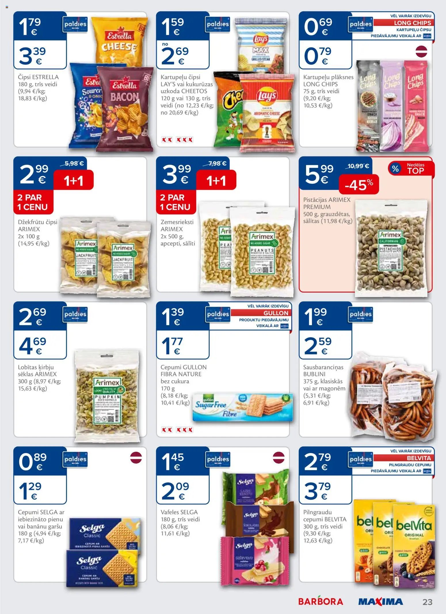 Maxima Akciju buklets