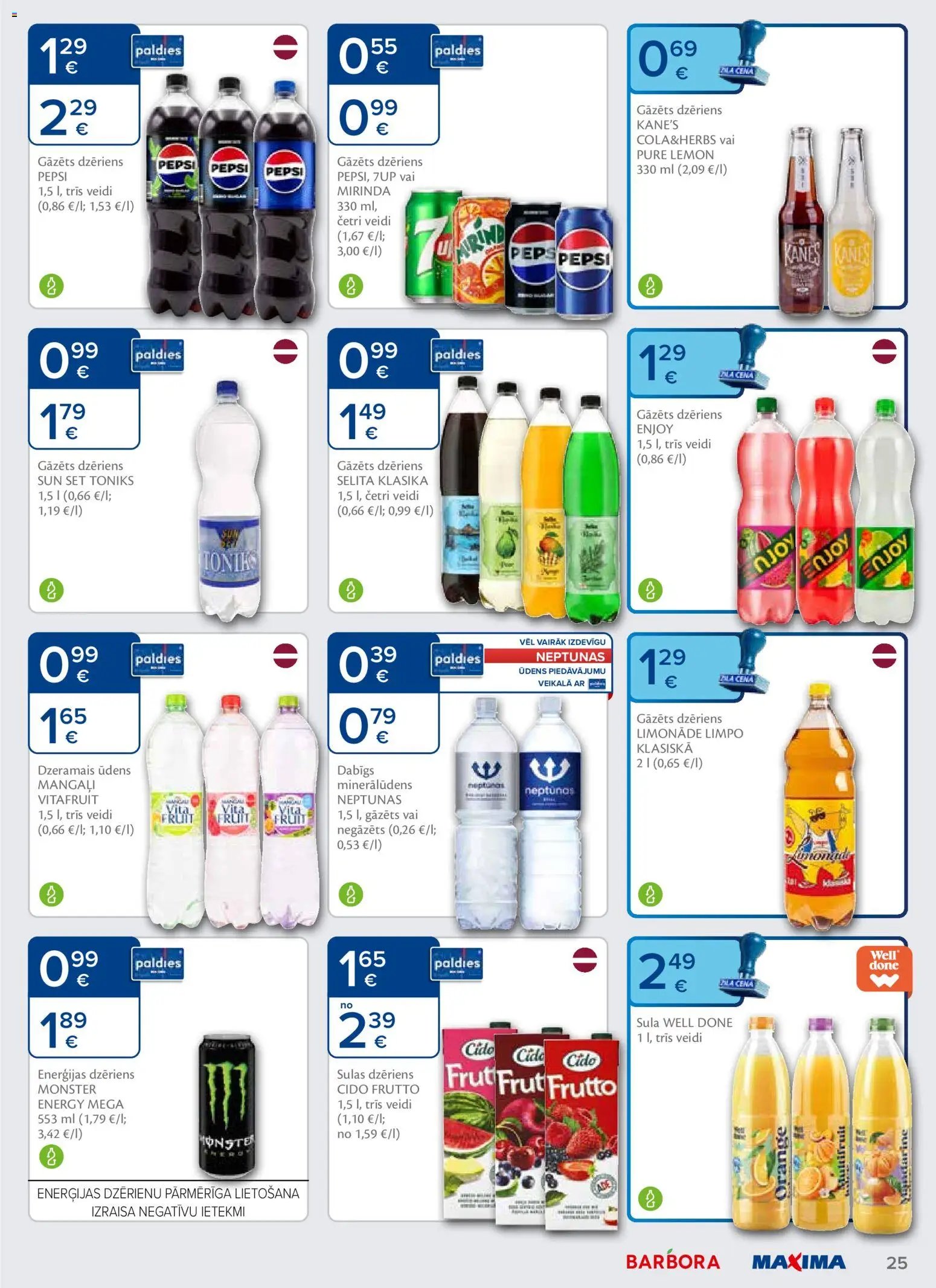 Maxima Akciju buklets