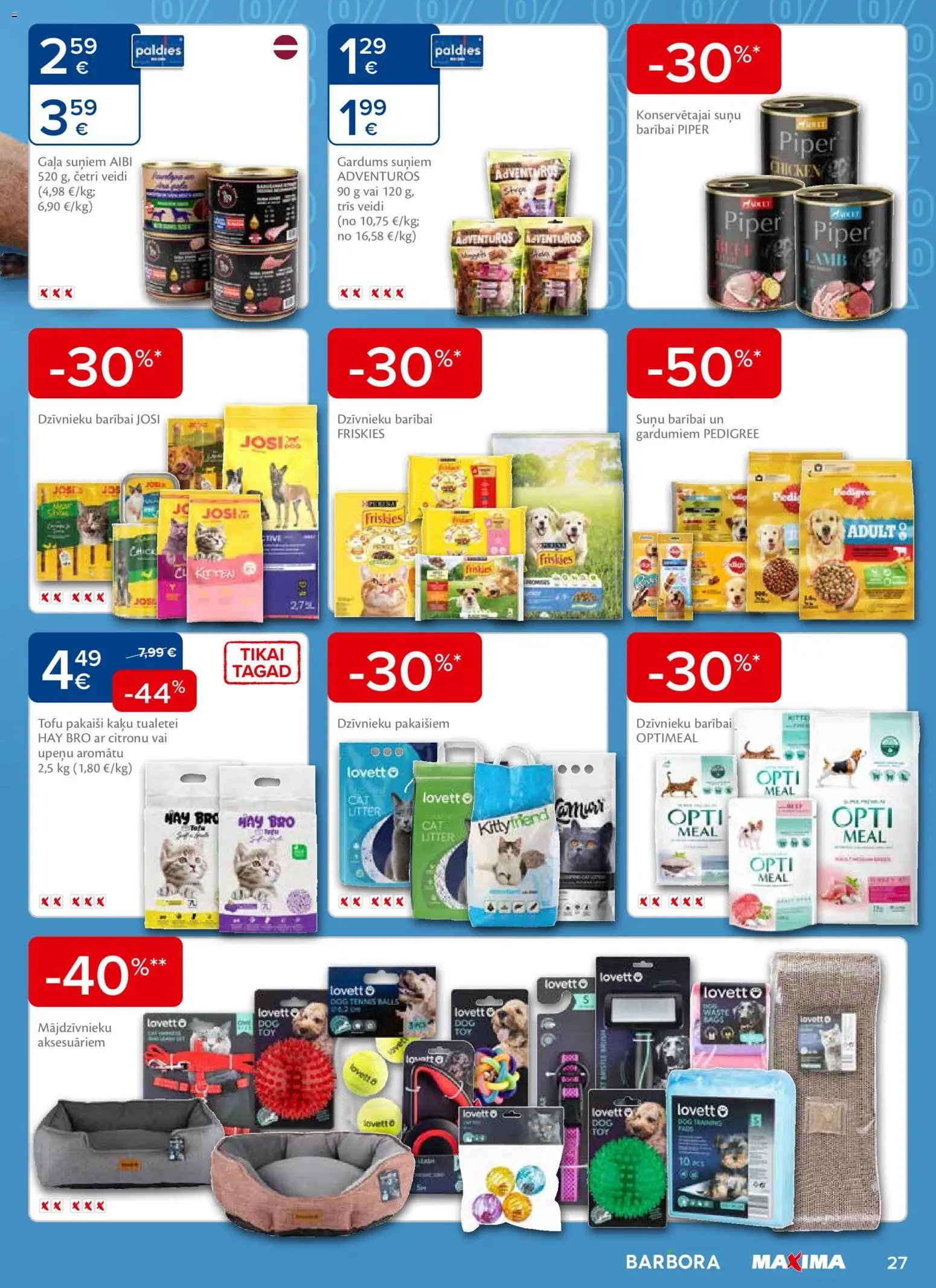 Maxima Akciju buklets