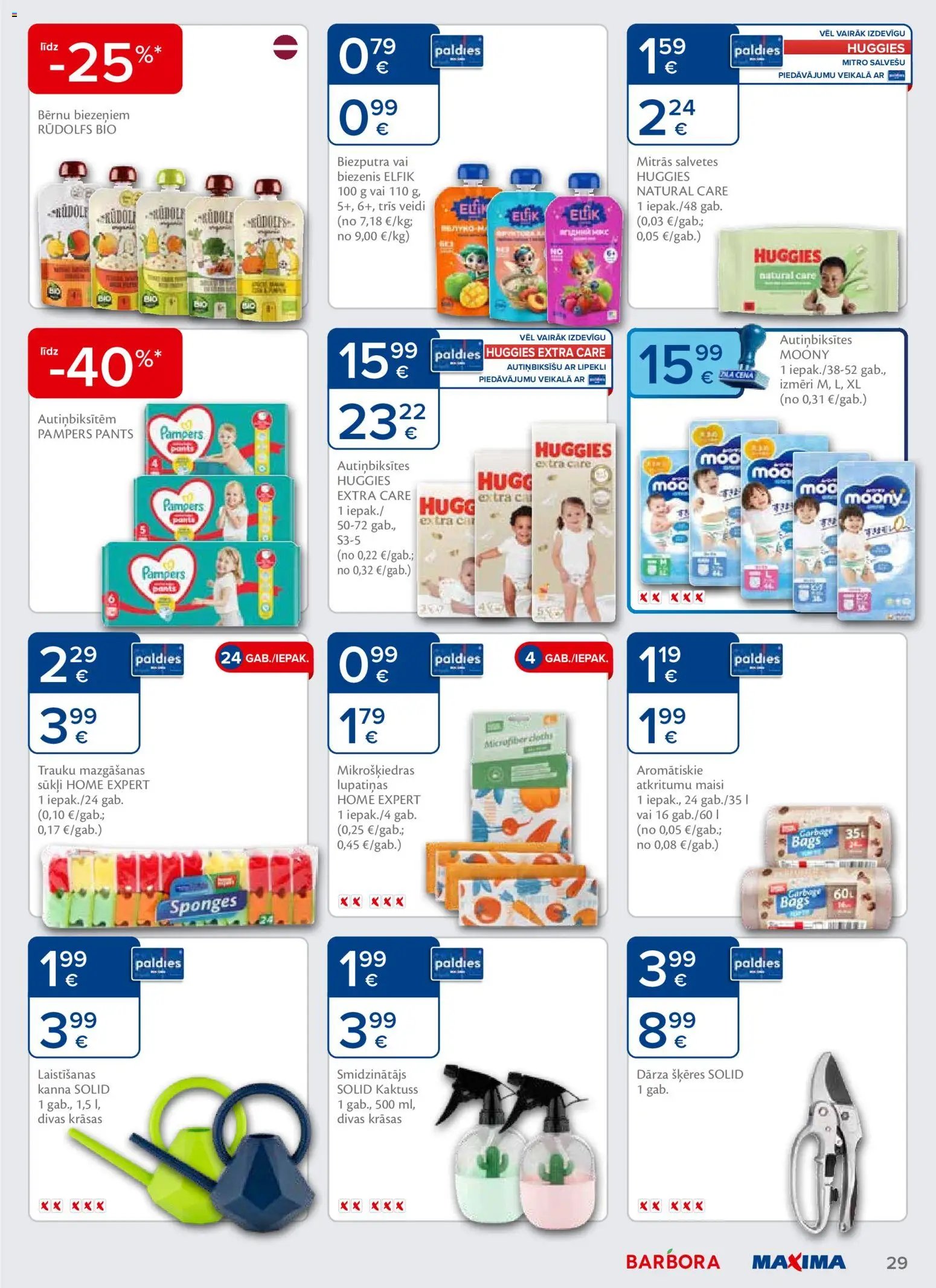 Maxima Akciju buklets