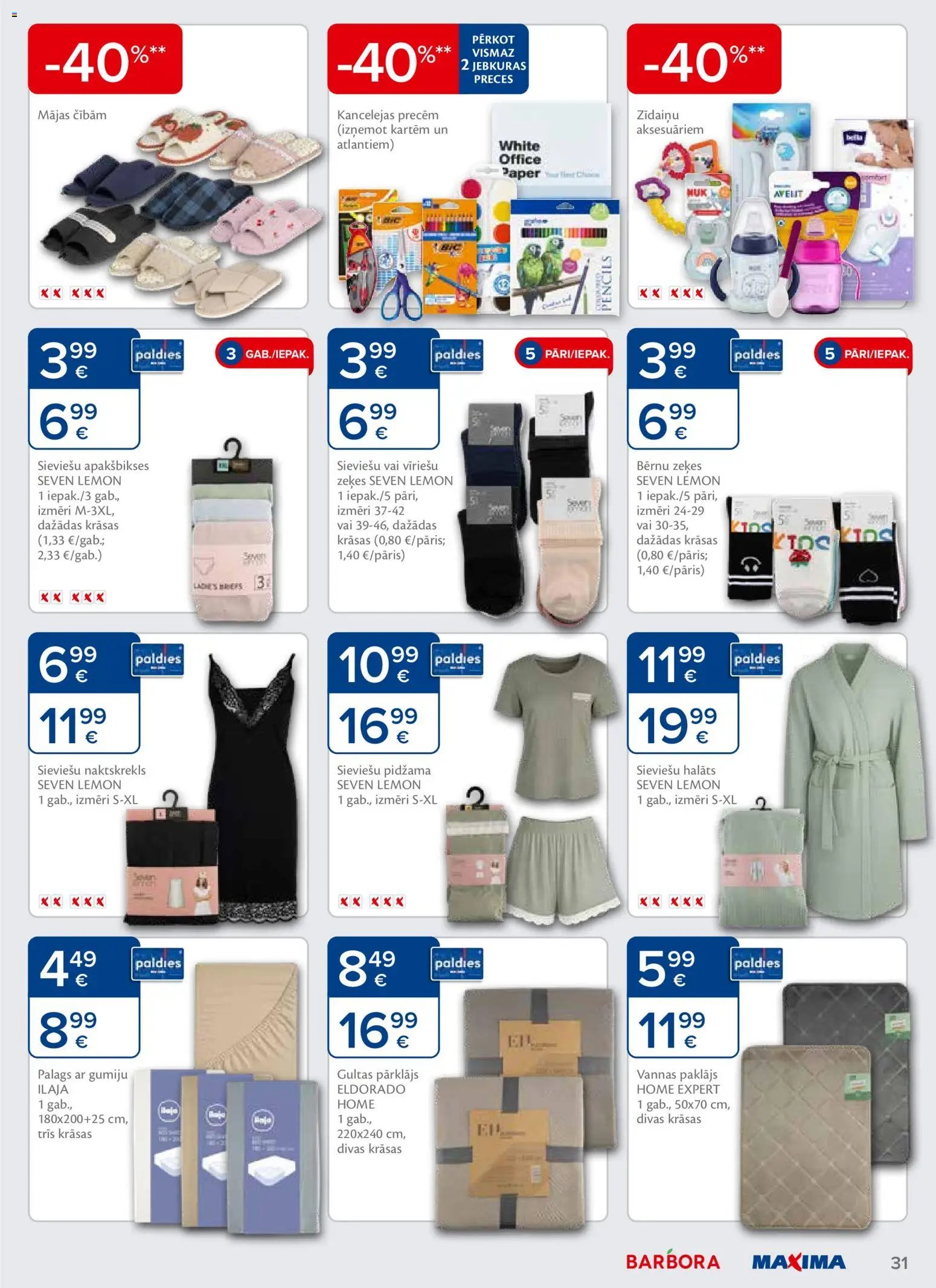 Maxima Akciju buklets