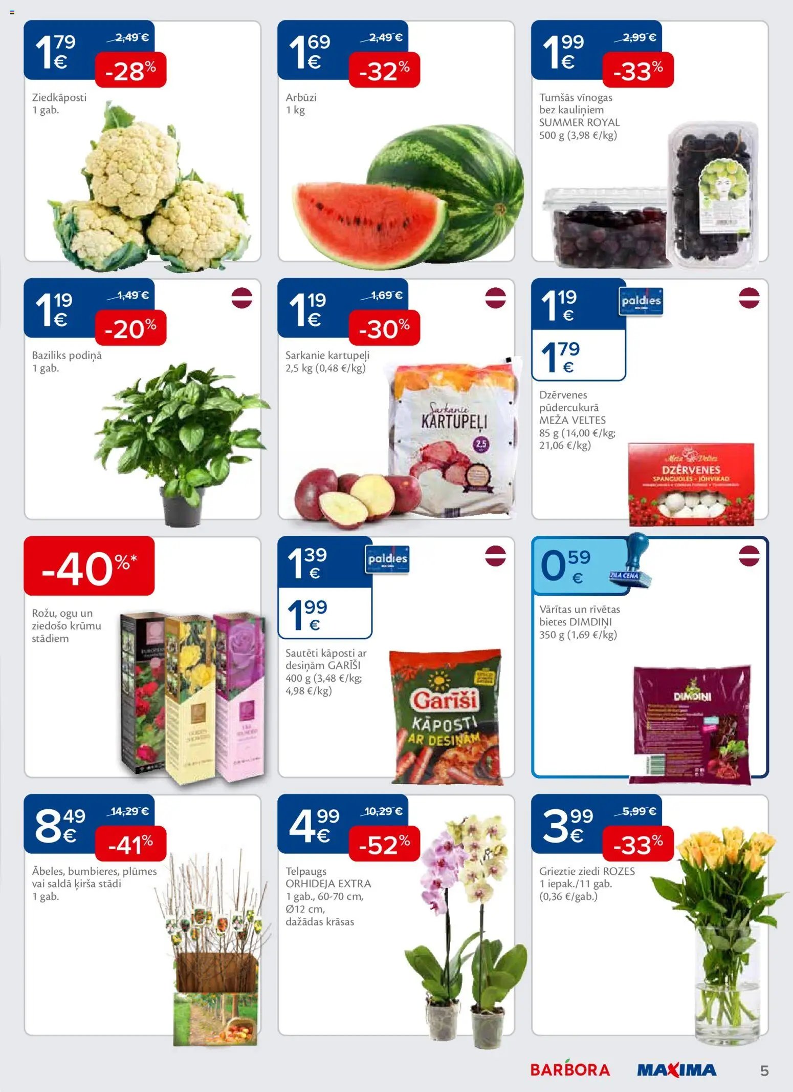 Maxima Akciju buklets