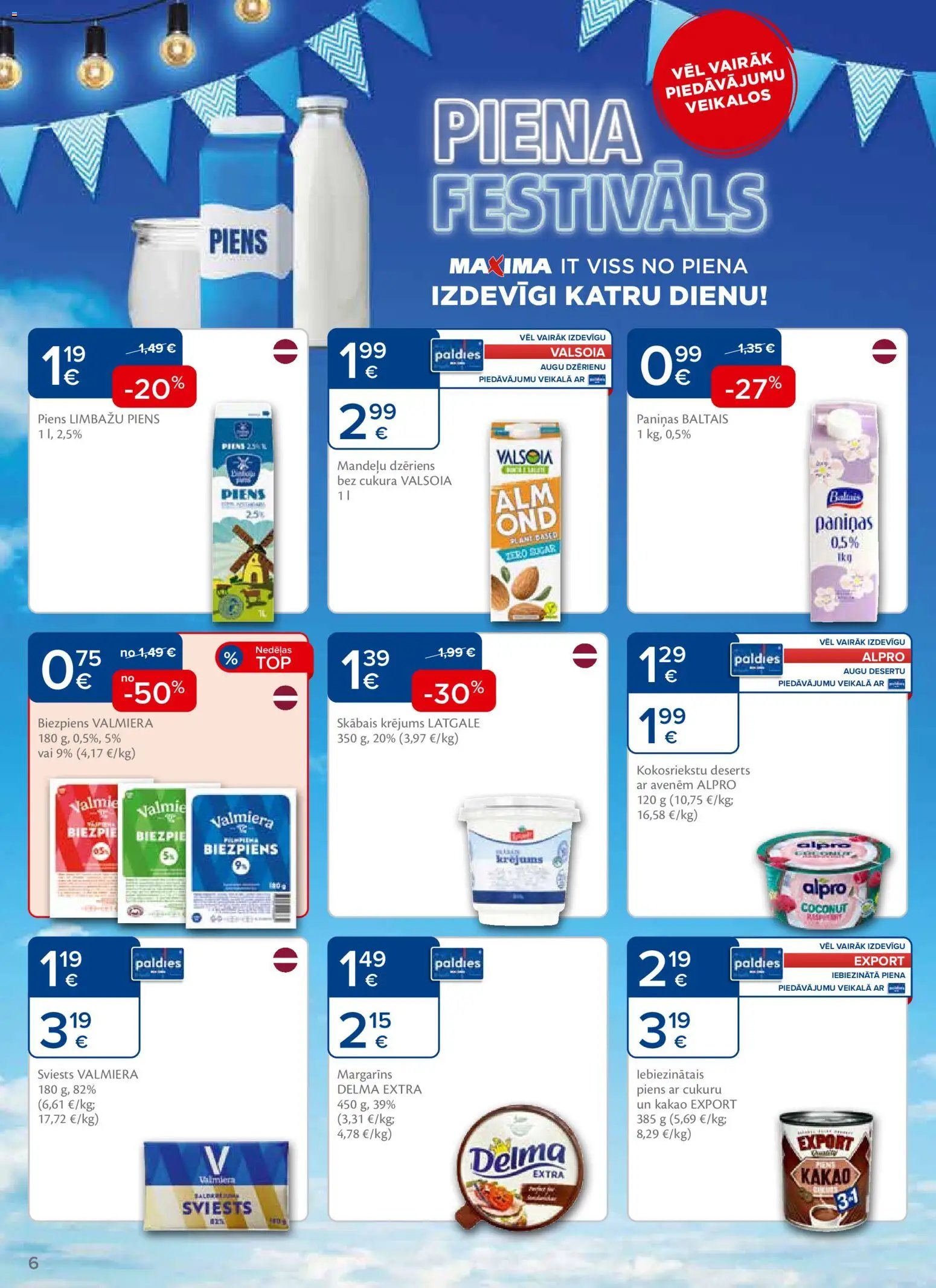 Maxima Akciju buklets