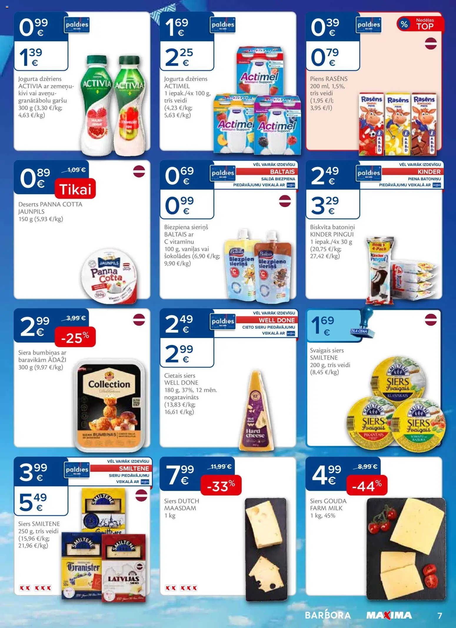 Maxima Akciju buklets