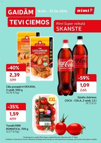 Rimi Super Skanste akciju buklets