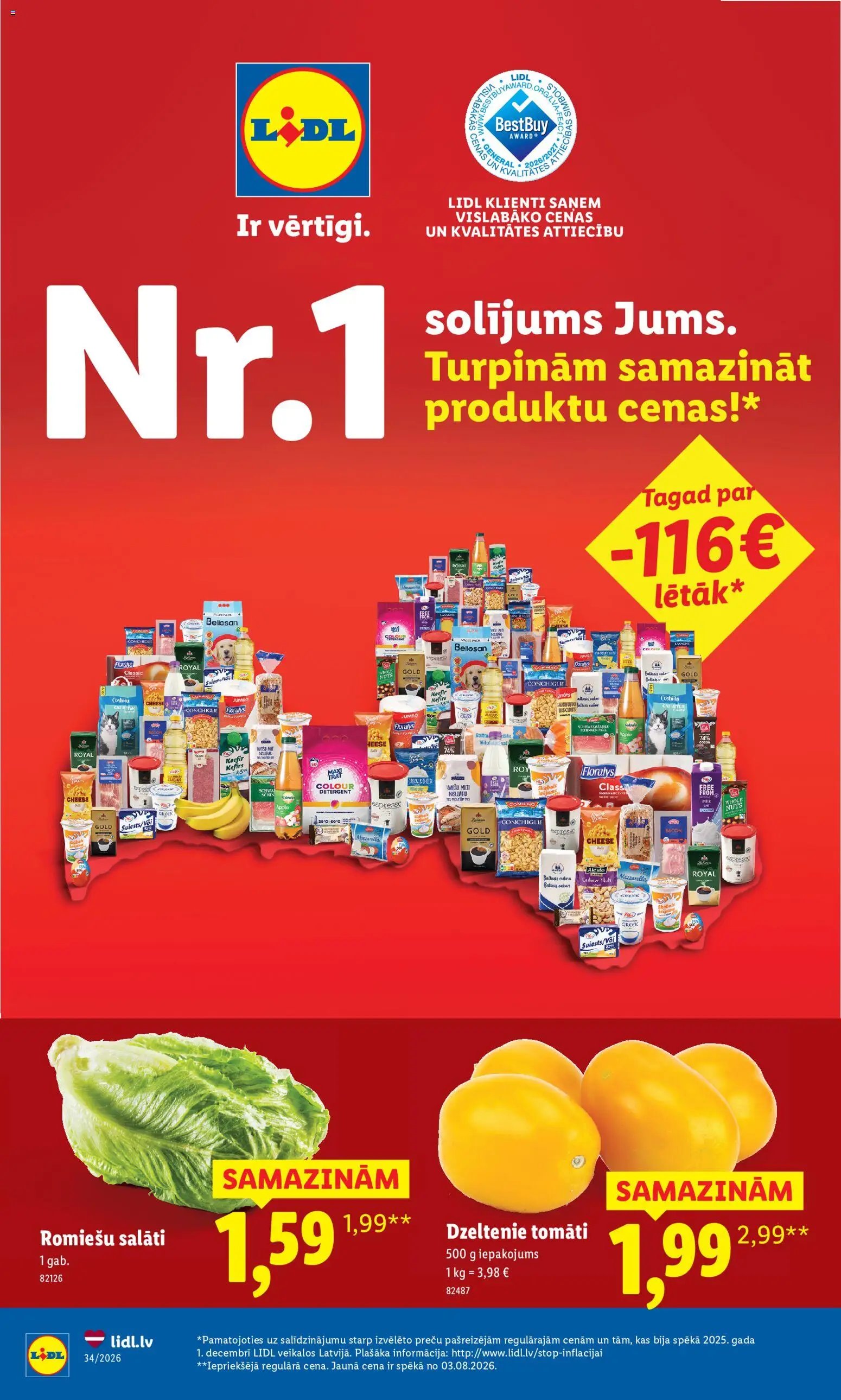 Lidl - Nr. 1 solījums jums