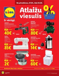 Lidl - Atlaižu viesulis no 27.04