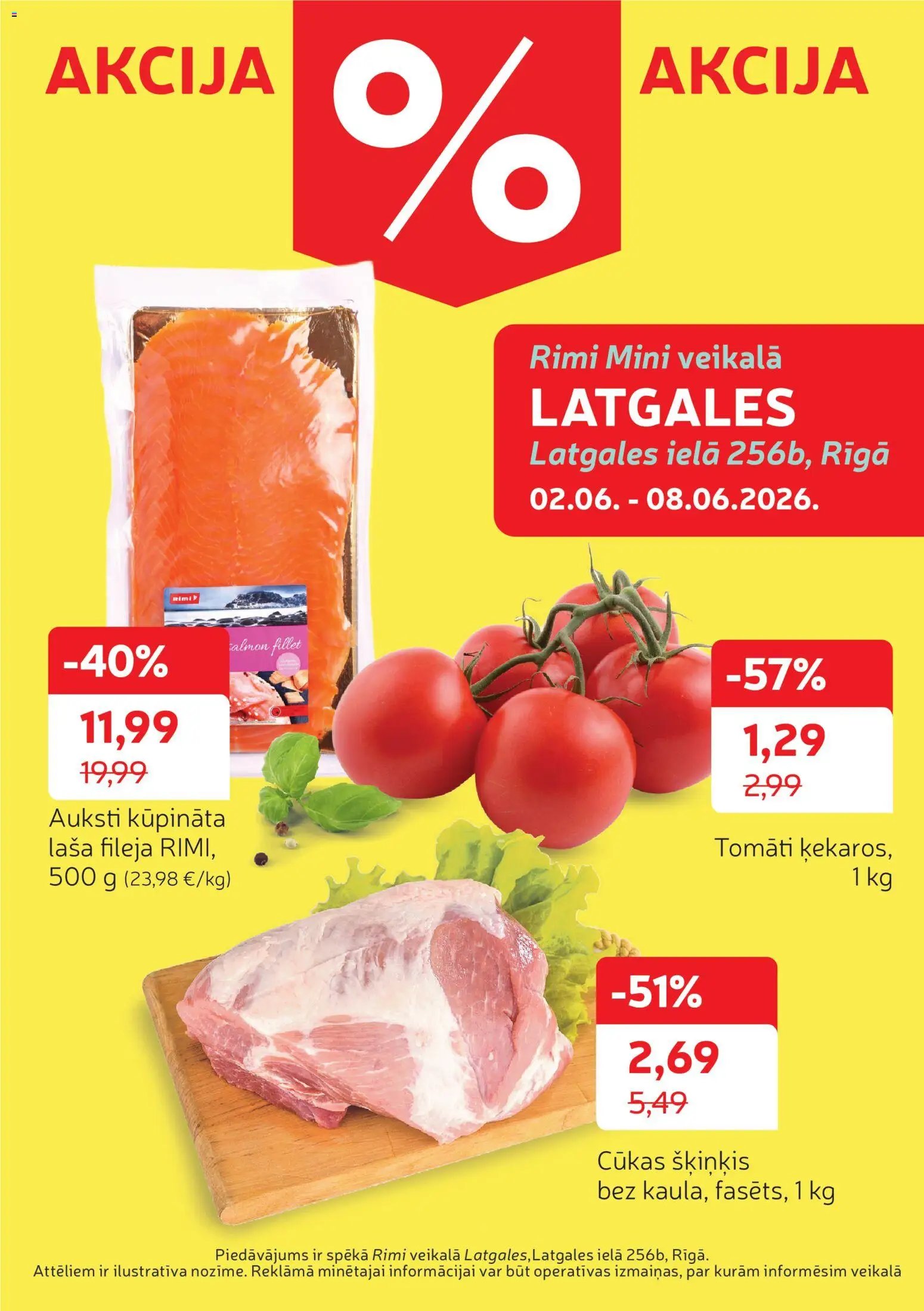 Rimi Latgales piedāvājumi