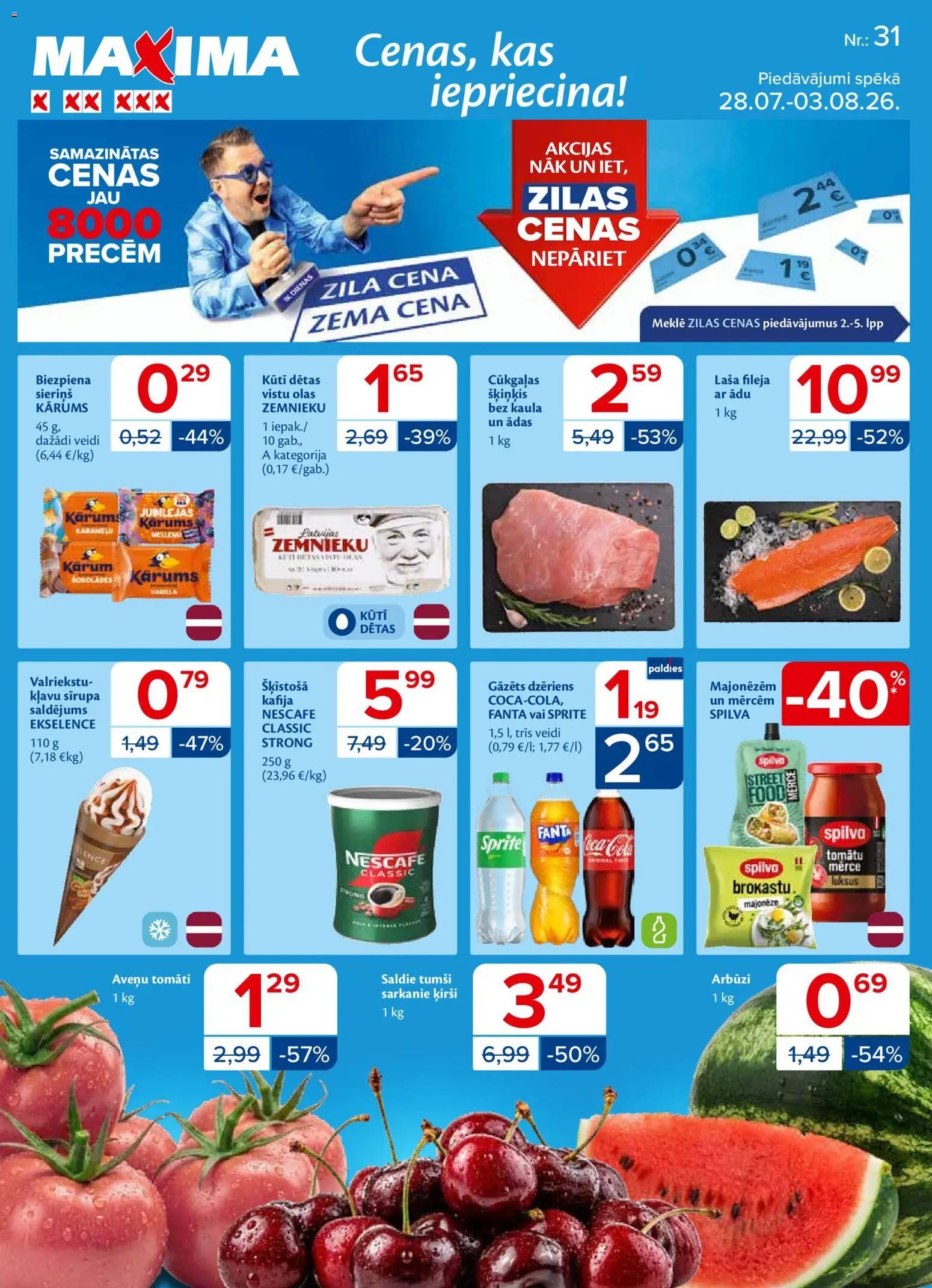 Maxima Akciju buklets