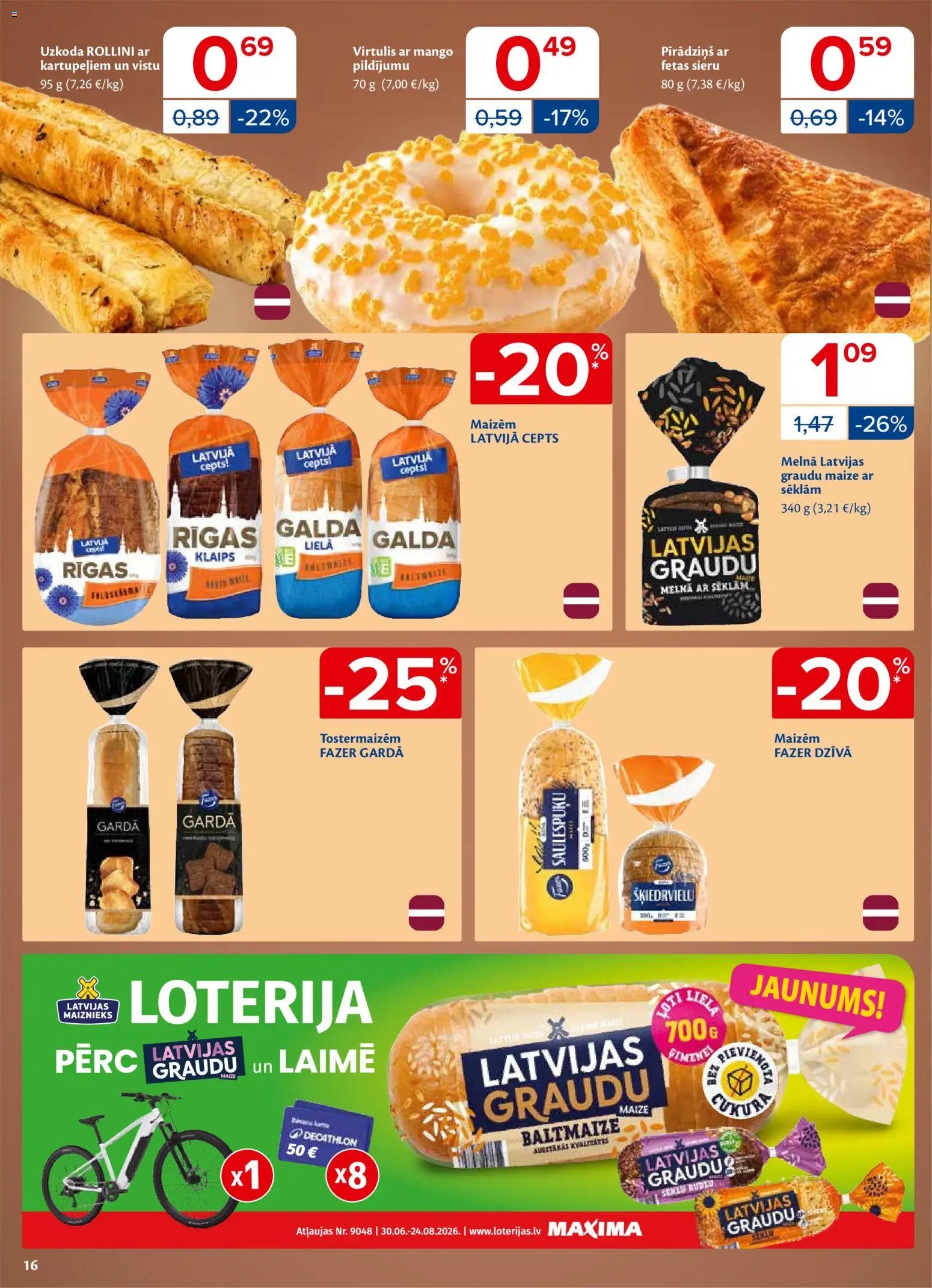 Maxima Akciju buklets