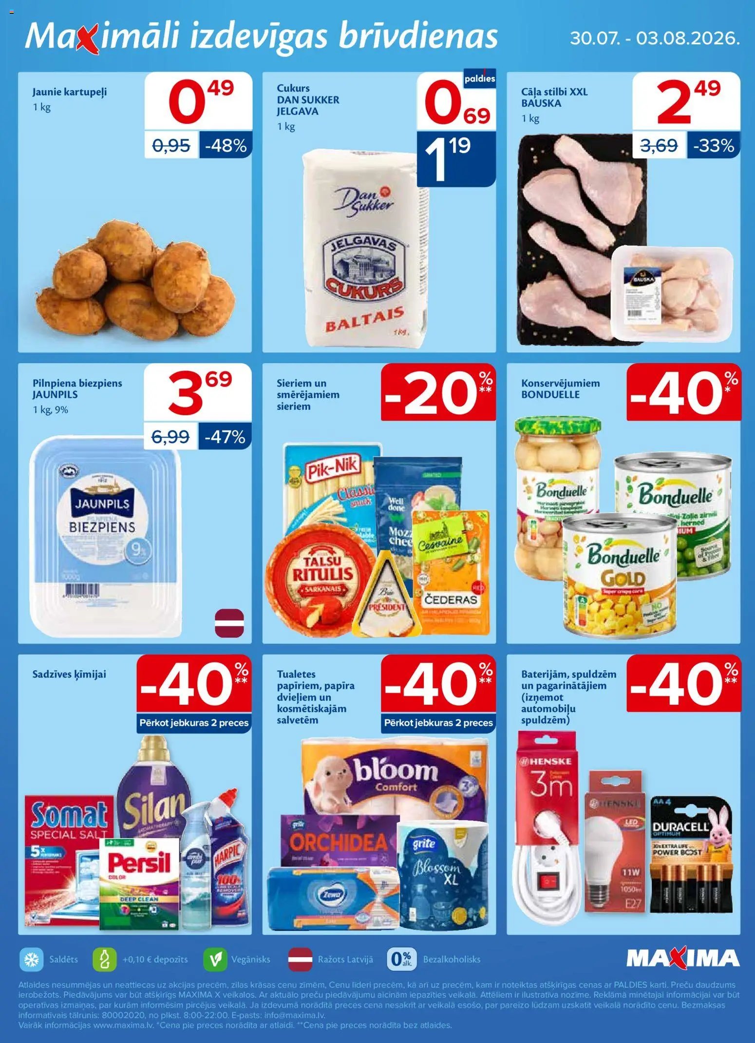 Maxima Akciju buklets
