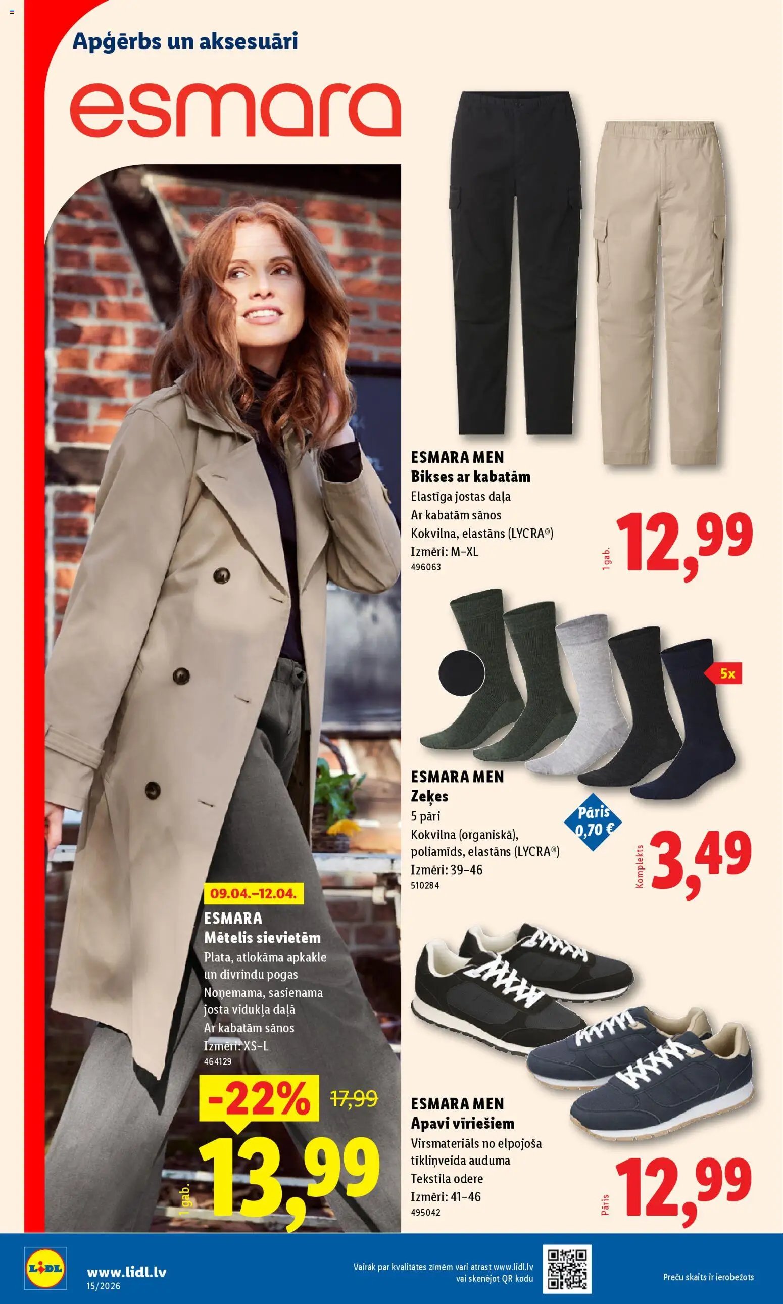 Lidl Nepārtikas preču piedāvājums