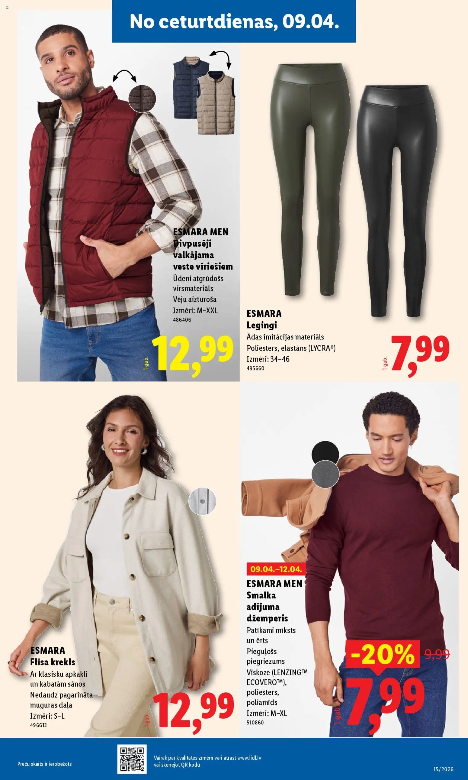 Lidl Nepārtikas preču piedāvājums