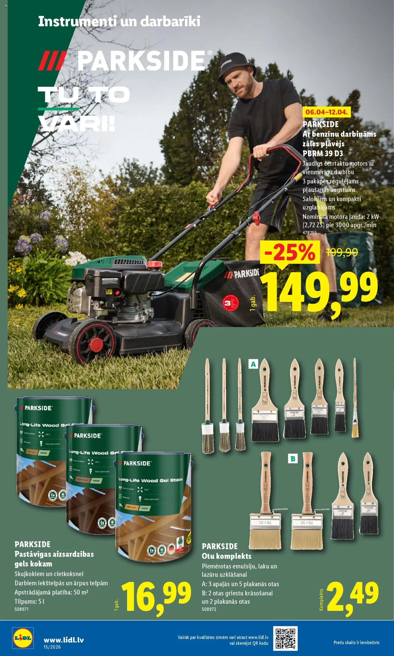 Lidl Nepārtikas preču piedāvājums