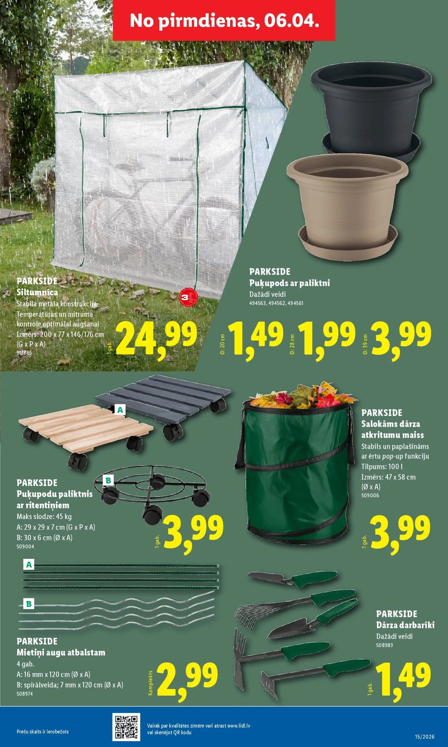 Lidl Nepārtikas preču piedāvājums