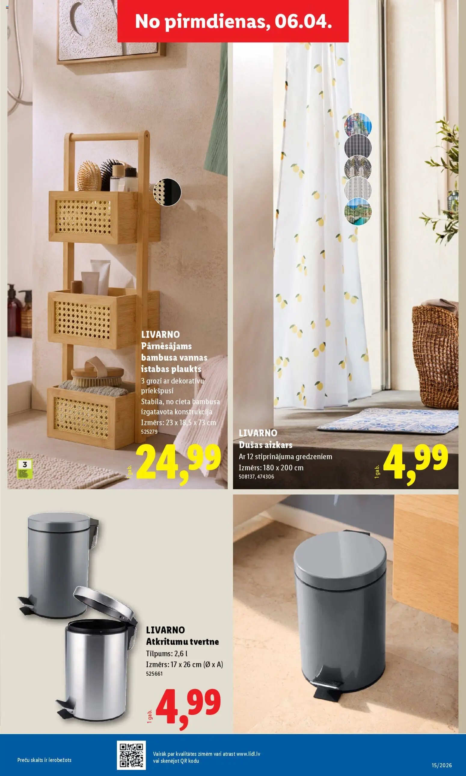 Lidl Nepārtikas preču piedāvājums