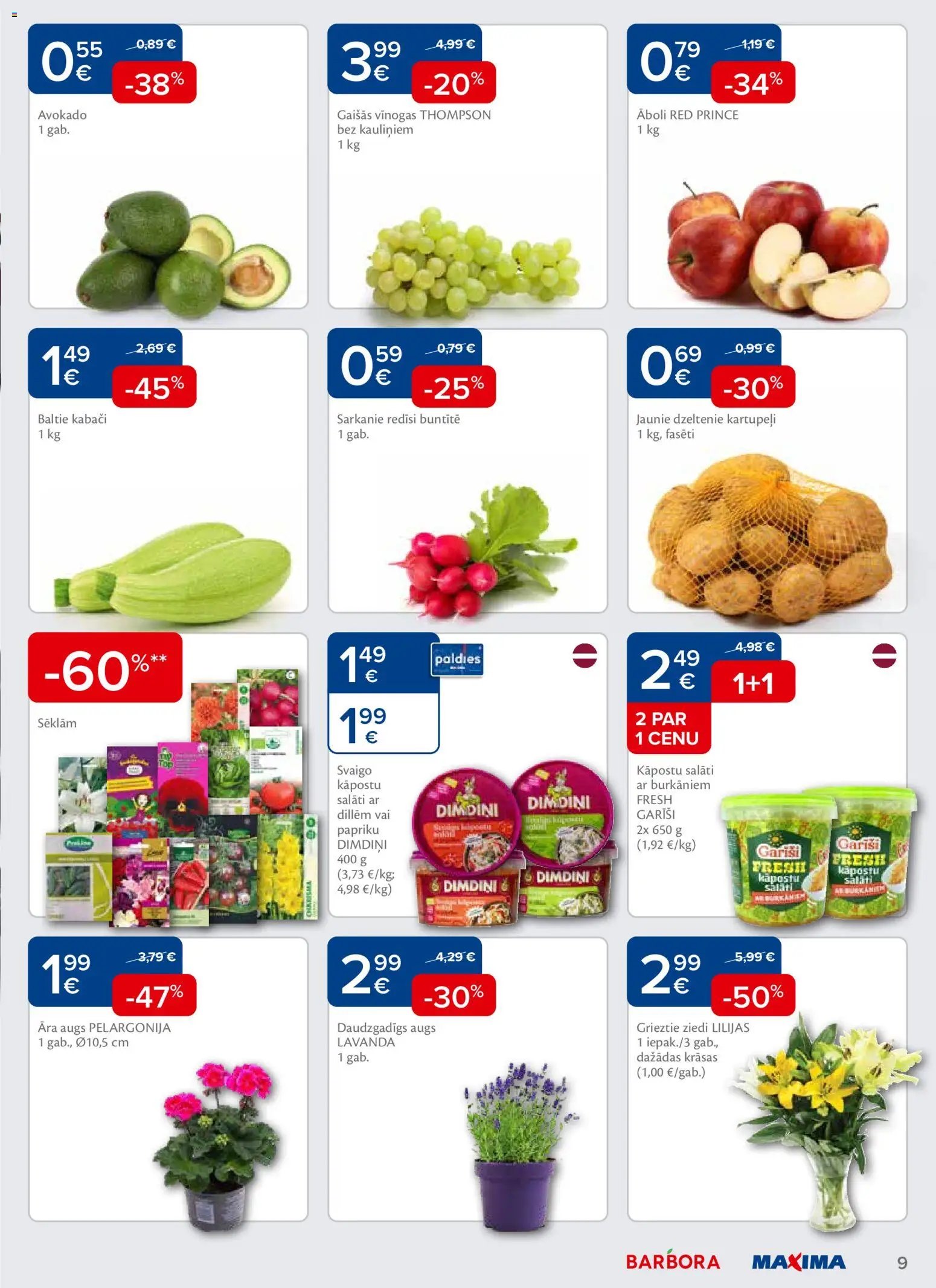 Maxima Akciju buklets