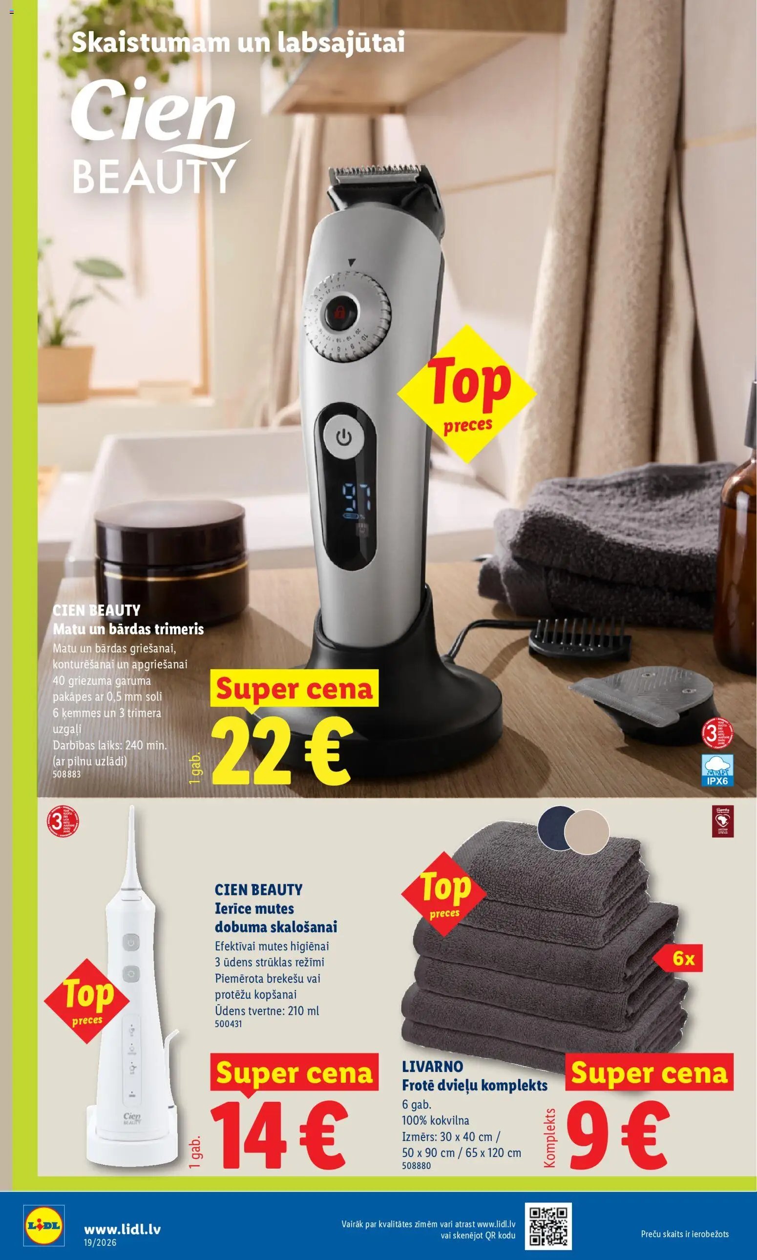 Lidl Nepārtikas preču piedāvājums