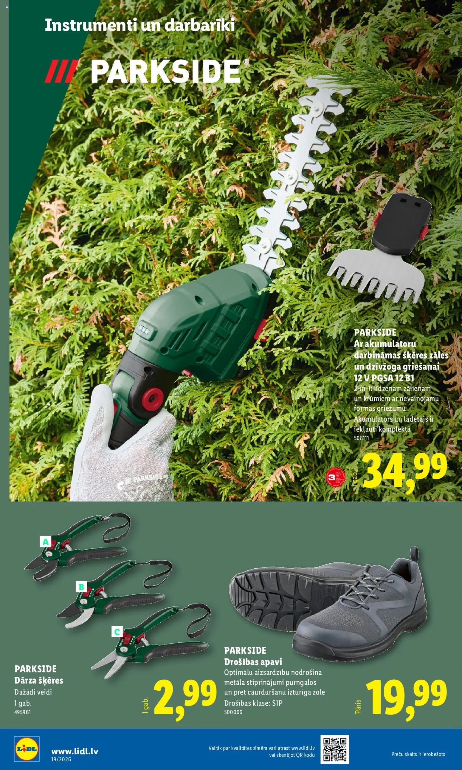 Lidl Nepārtikas preču piedāvājums