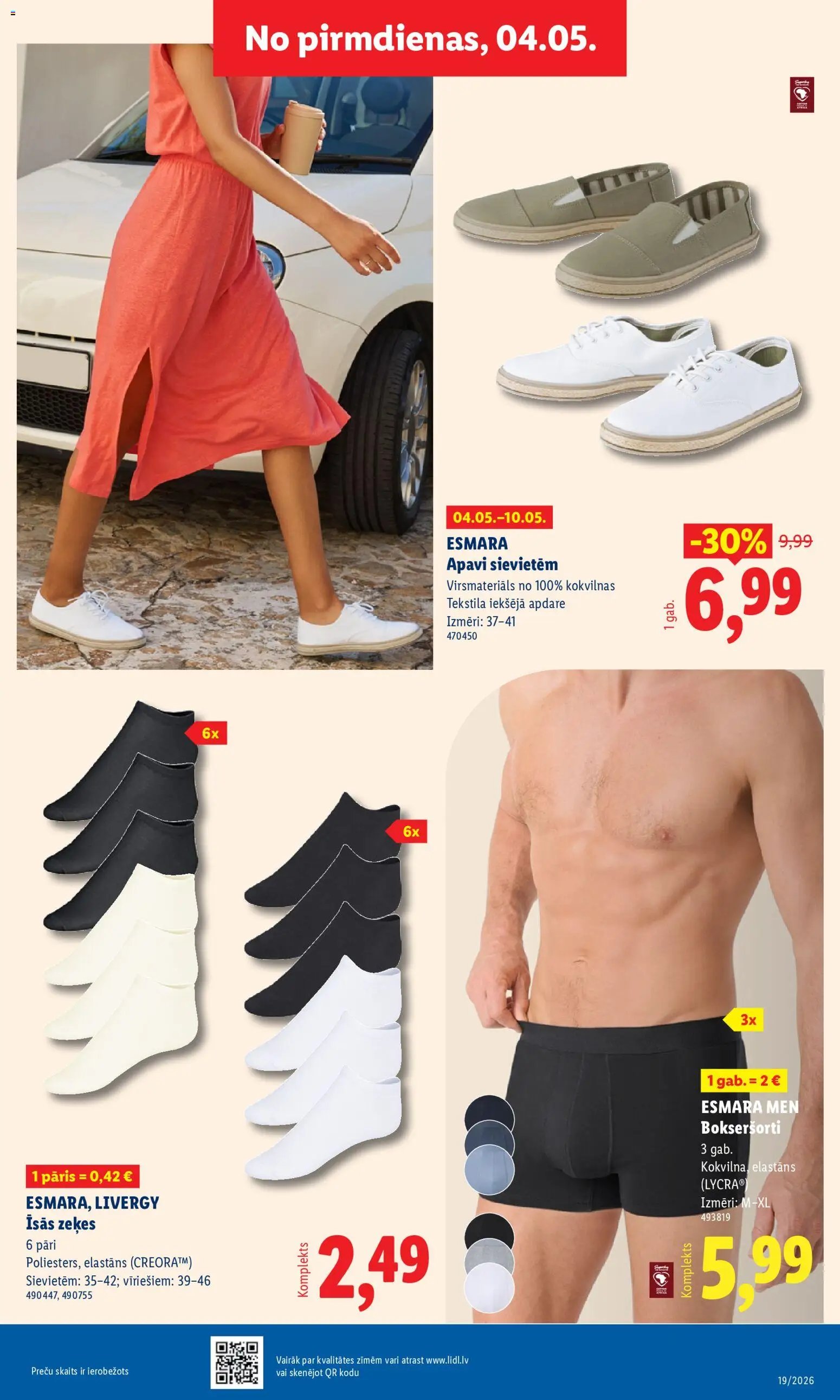 Lidl Nepārtikas preču piedāvājums