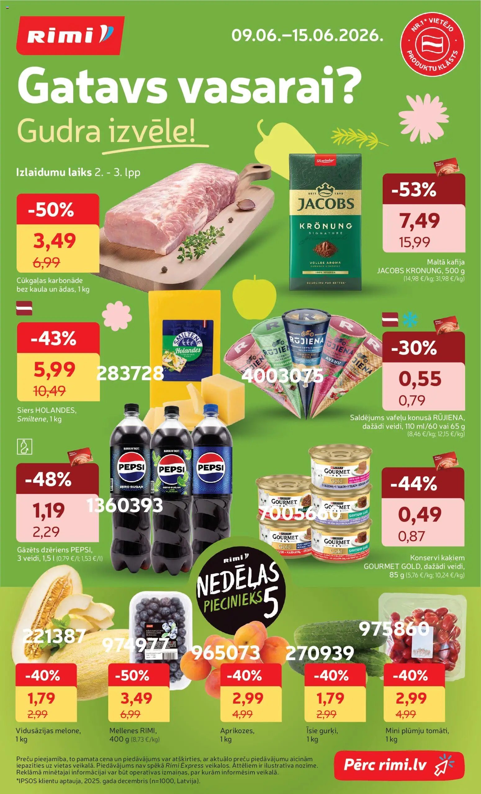 Rimi Akciju buklets