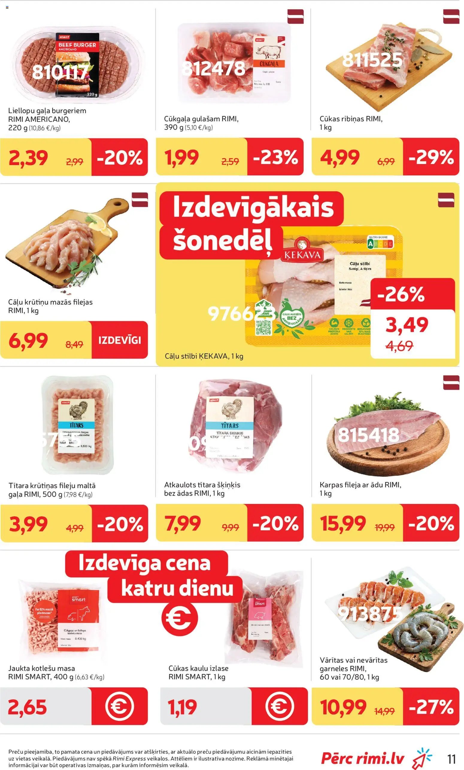 Rimi Akciju buklets
