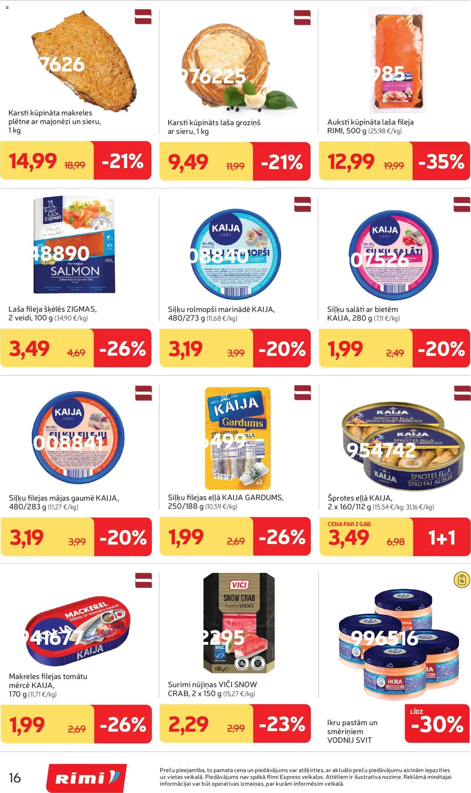 Rimi Akciju buklets