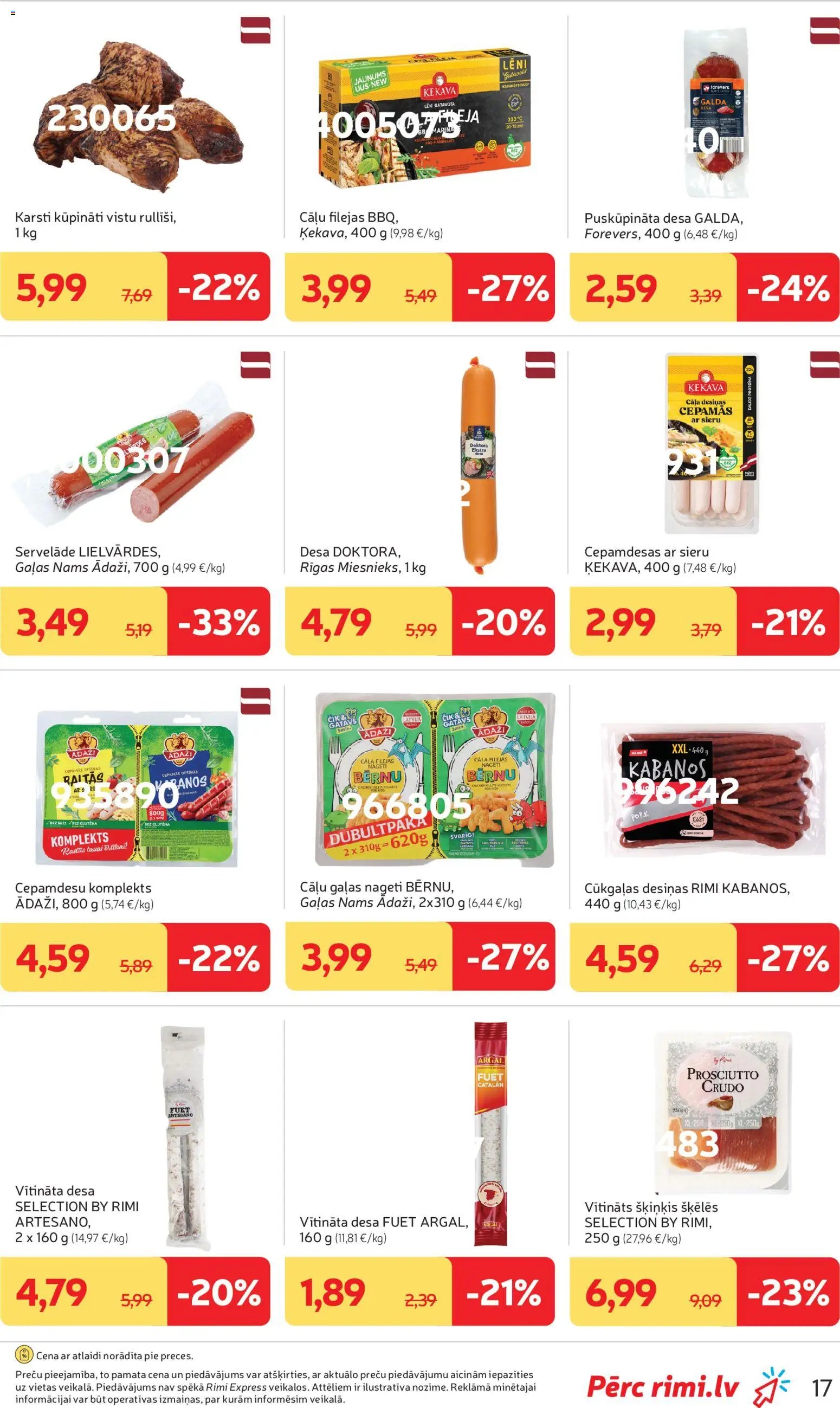 Rimi Akciju buklets
