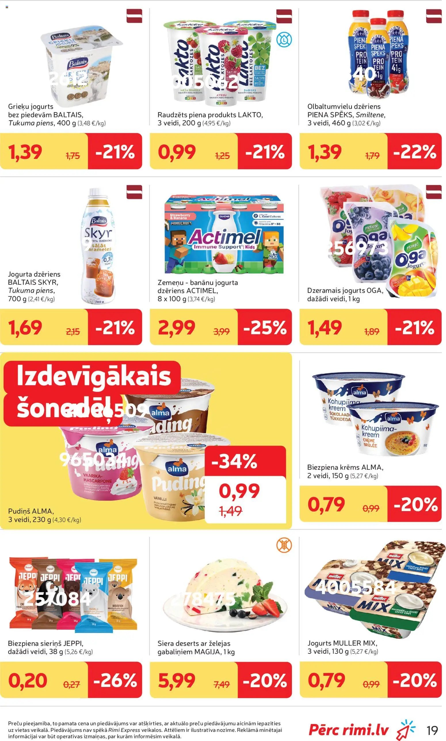 Rimi Akciju buklets