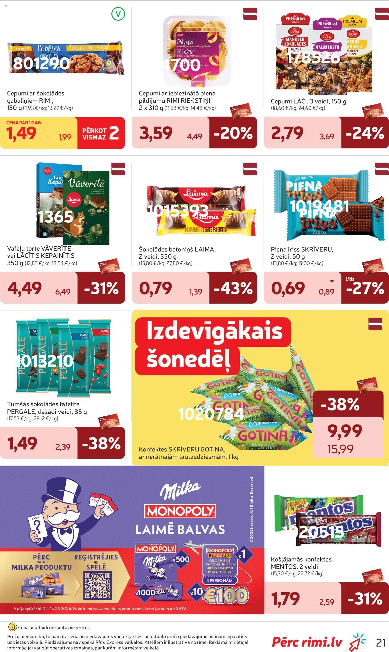 Rimi Akciju buklets