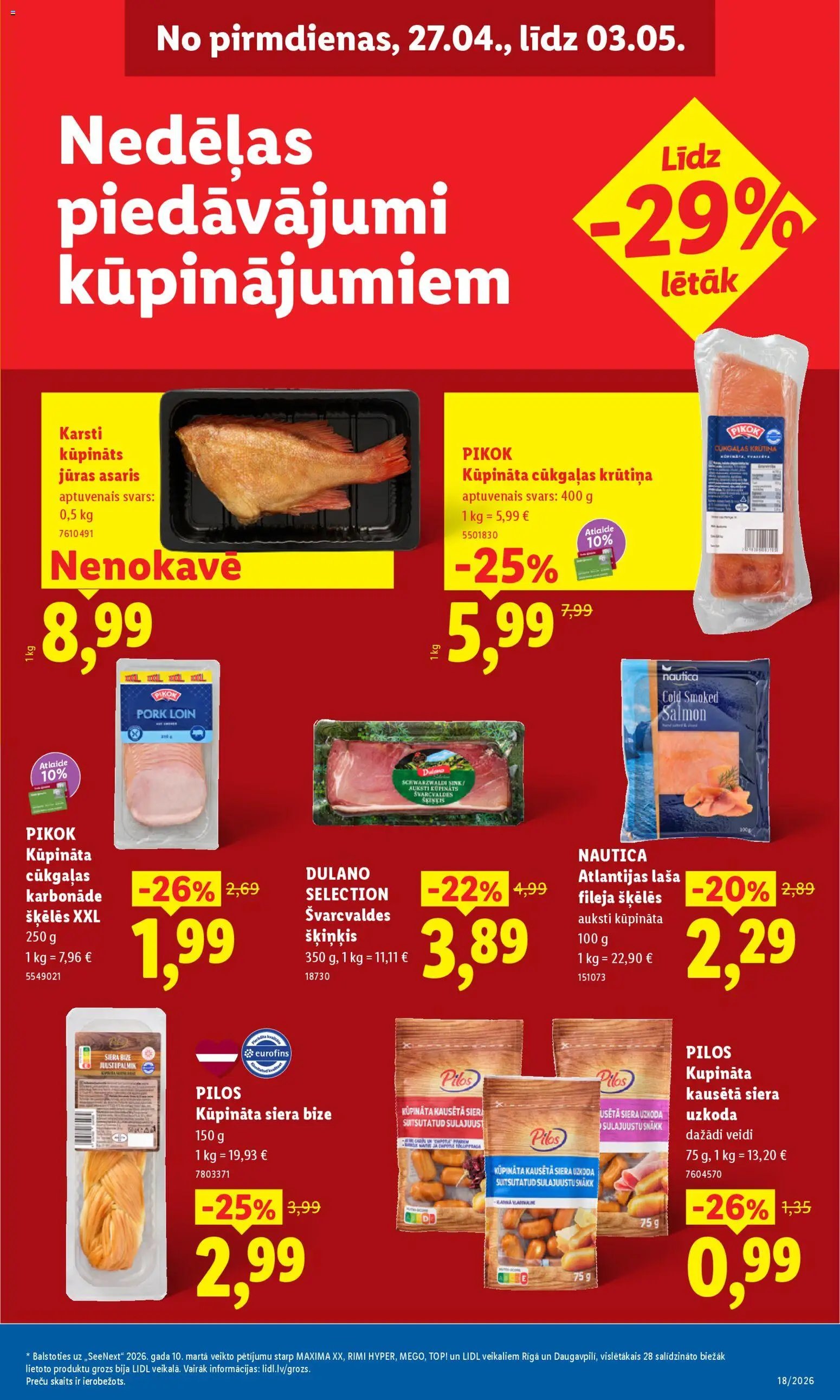 Lidl Akciju buklets