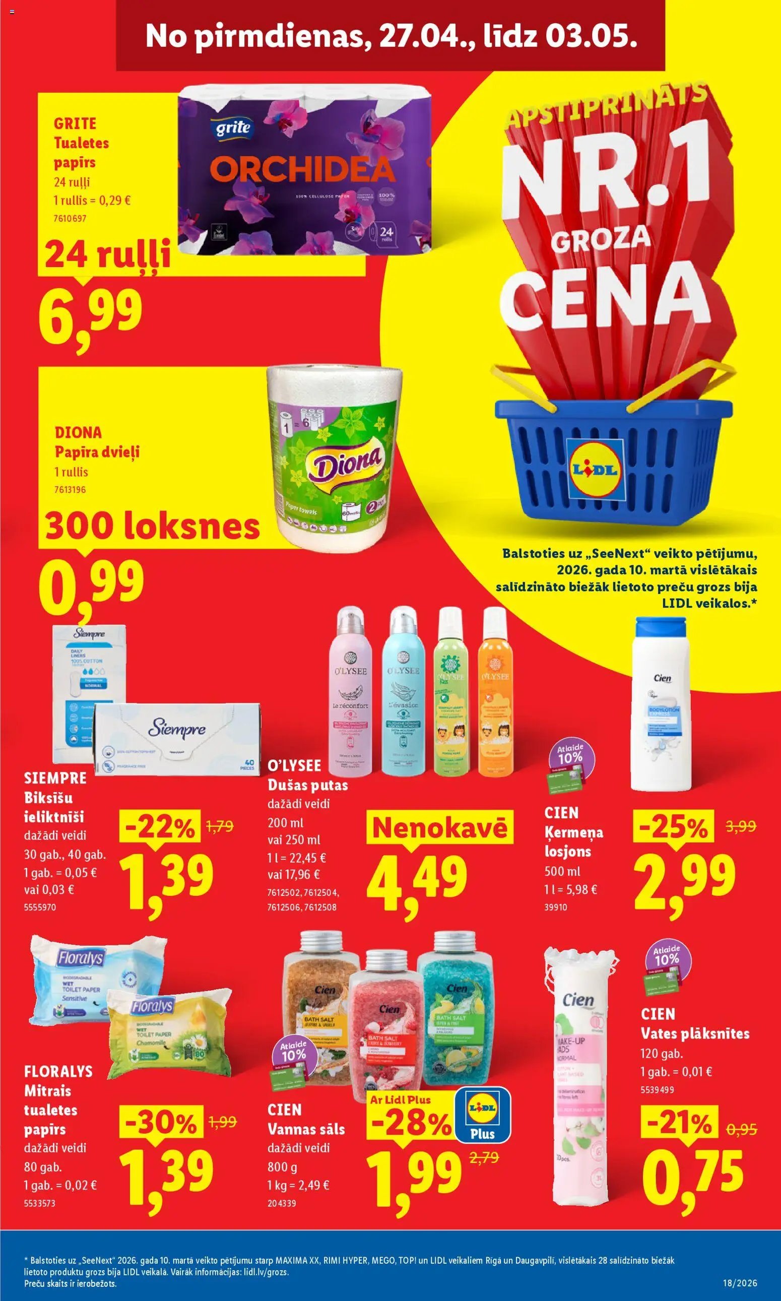 Lidl Akciju buklets