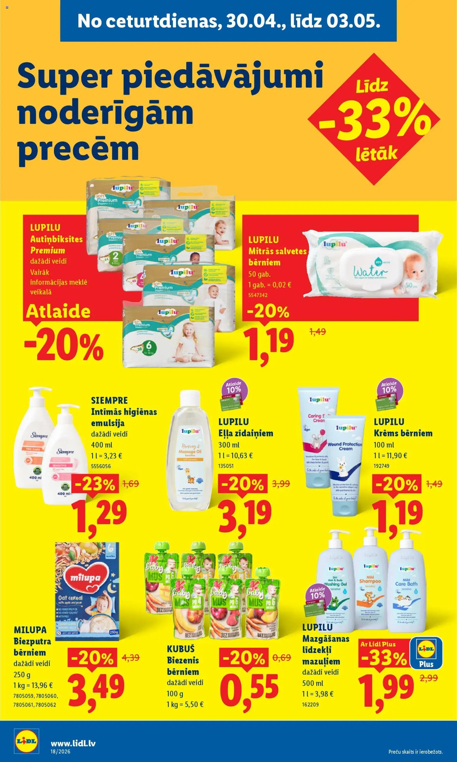 Lidl Akciju buklets