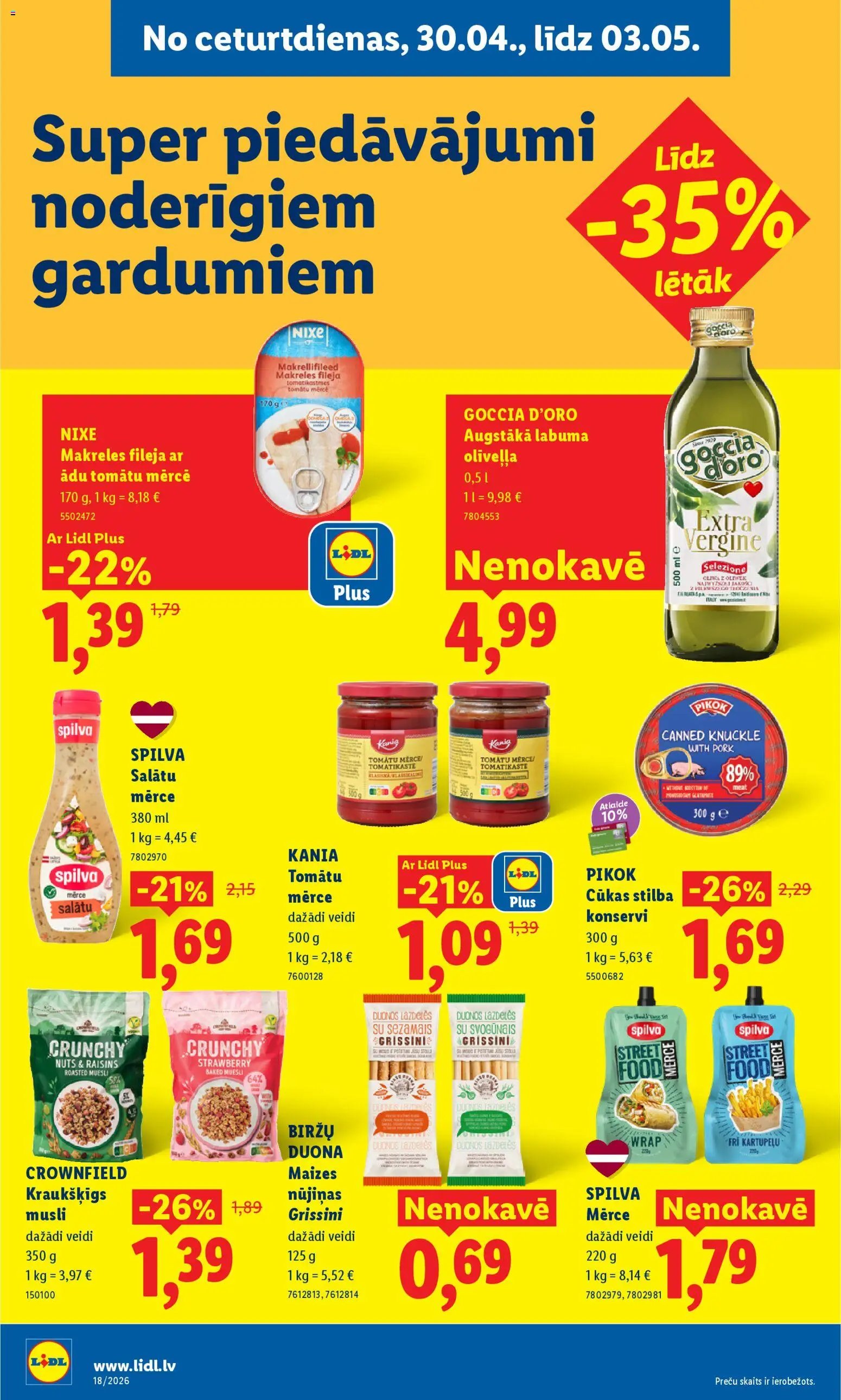 Lidl Akciju buklets