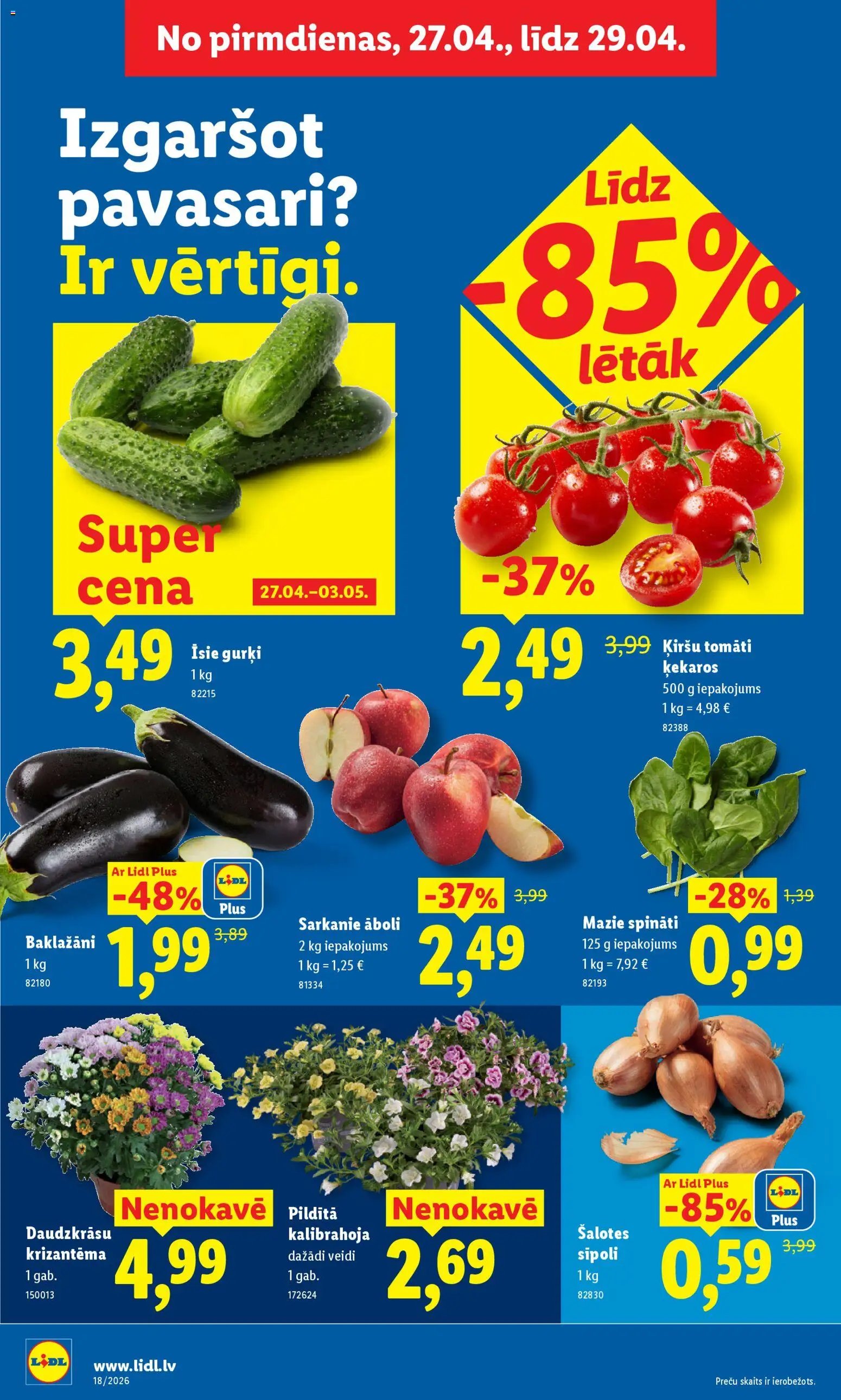 Lidl Akciju buklets