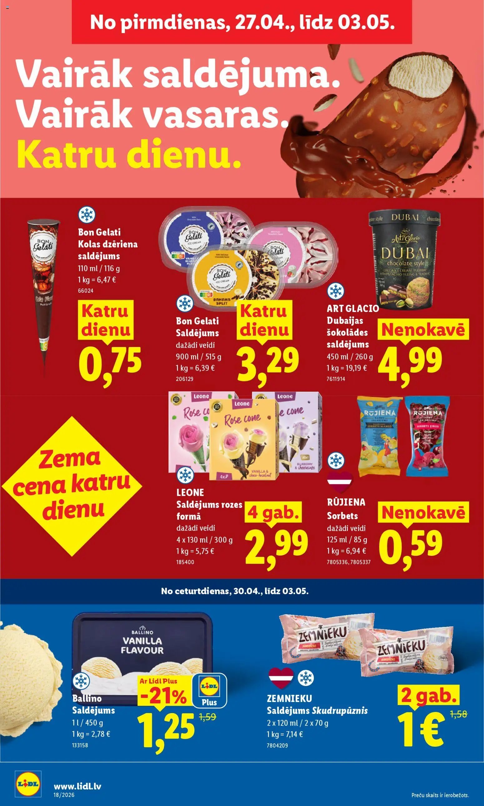 Lidl Akciju buklets