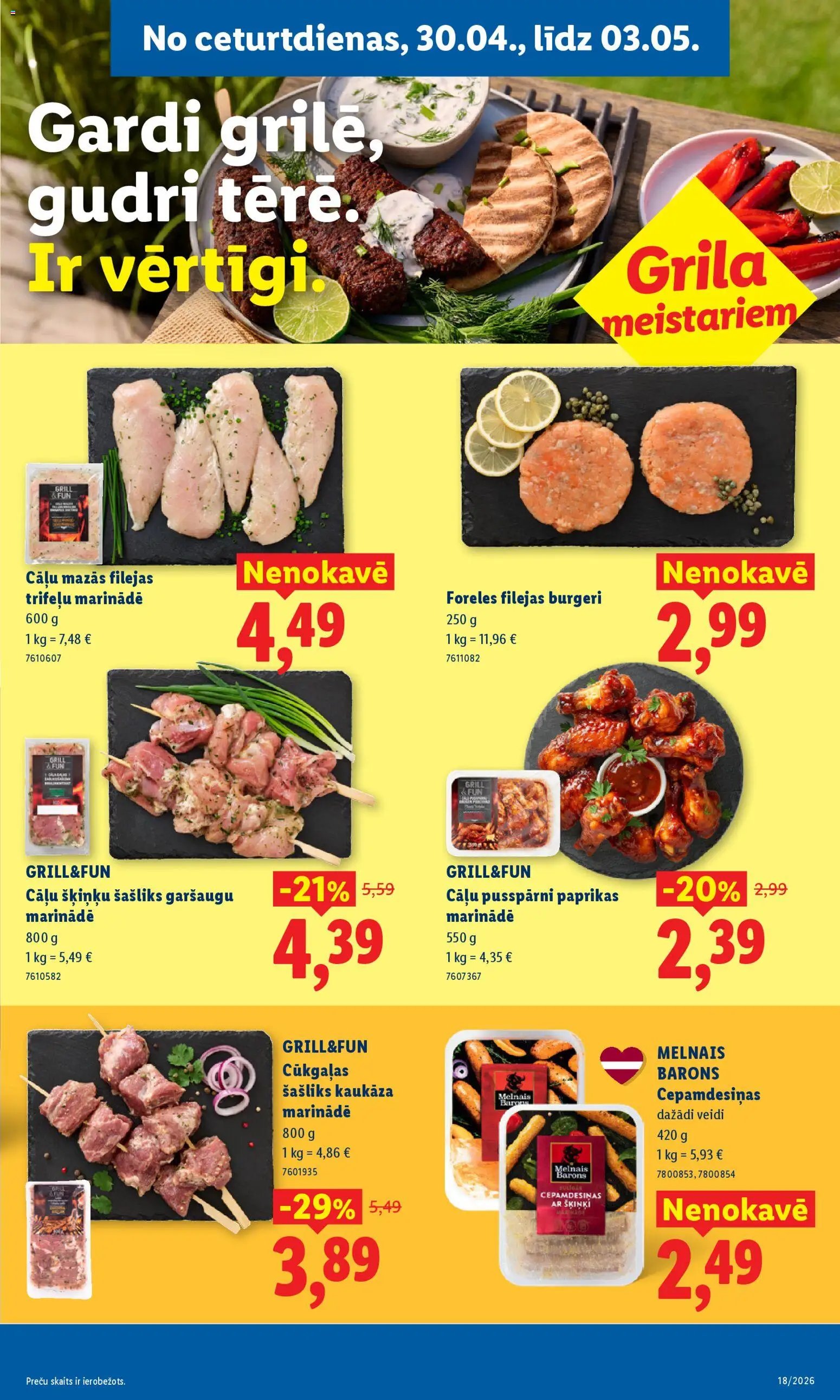 Lidl Akciju buklets
