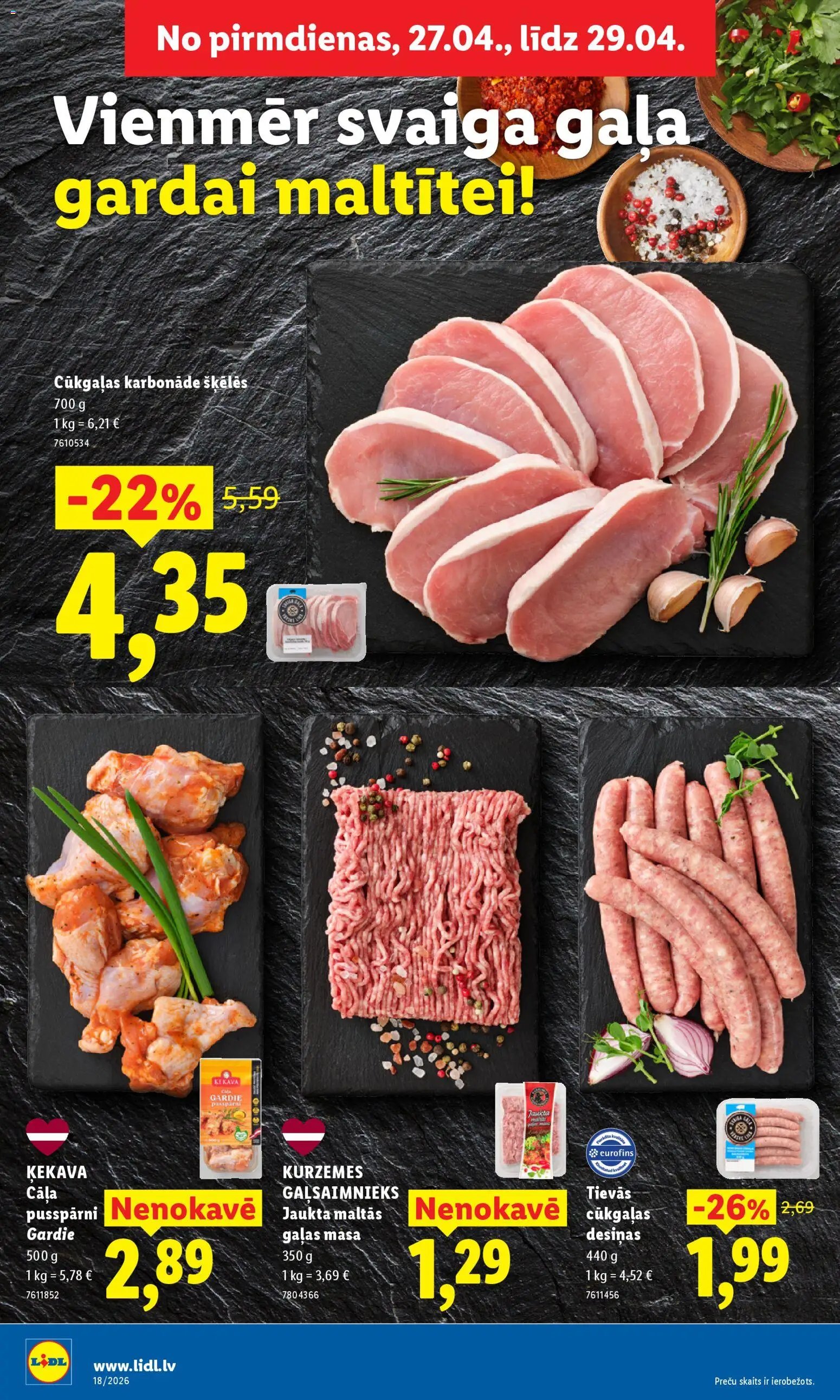 Lidl Akciju buklets