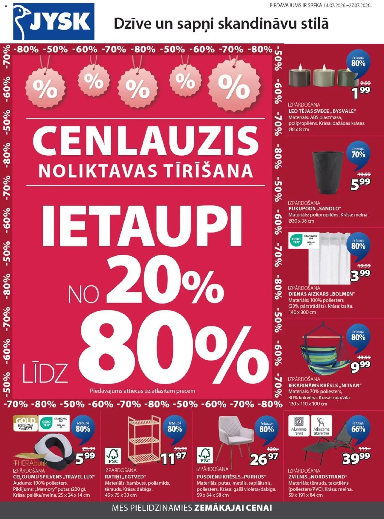 Jysk Akciju buklets