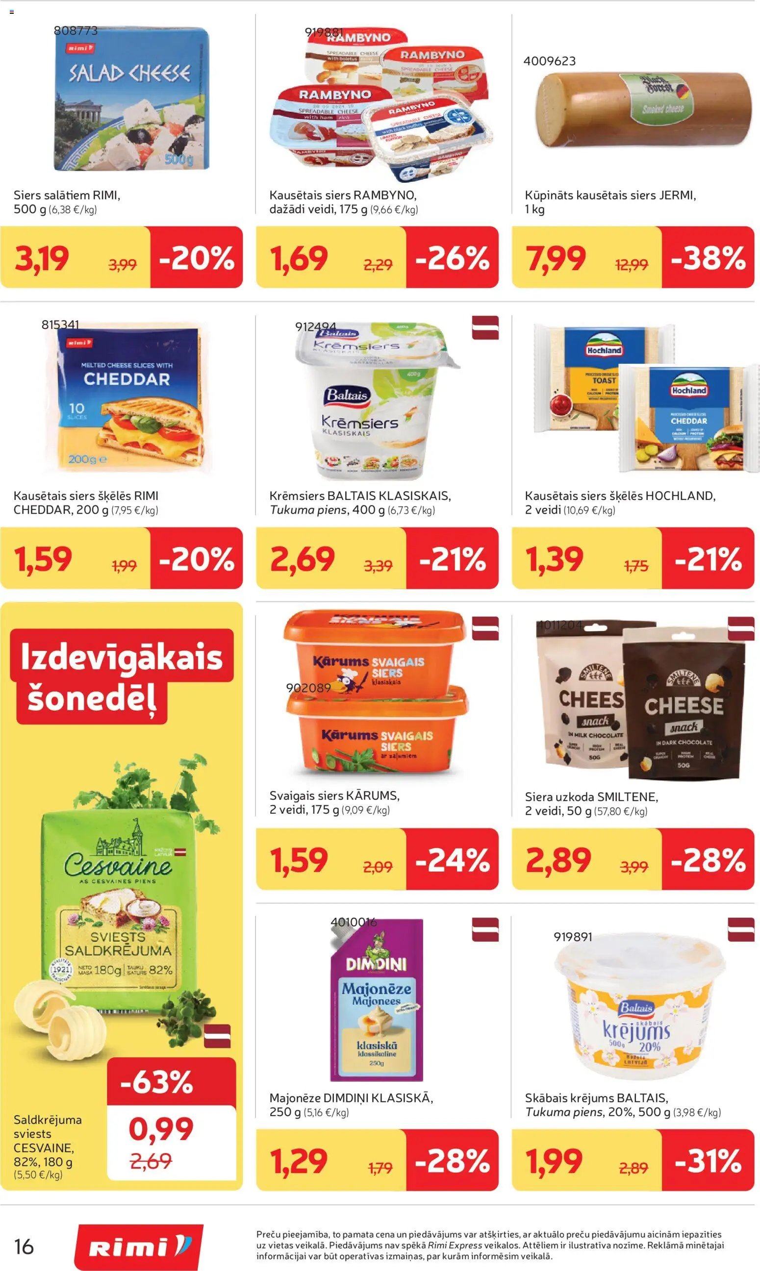Rimi Akciju buklets