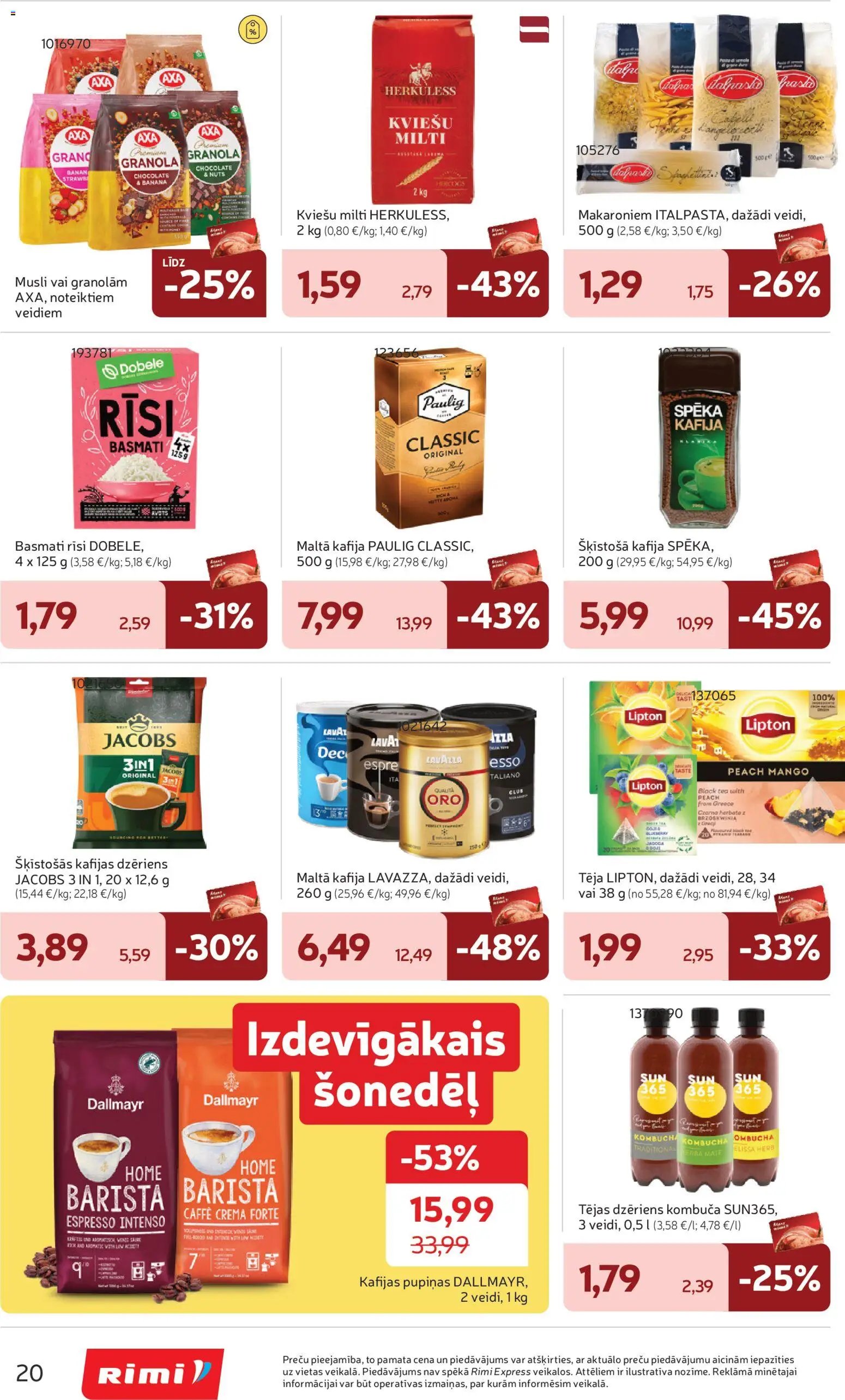 Rimi Akciju buklets