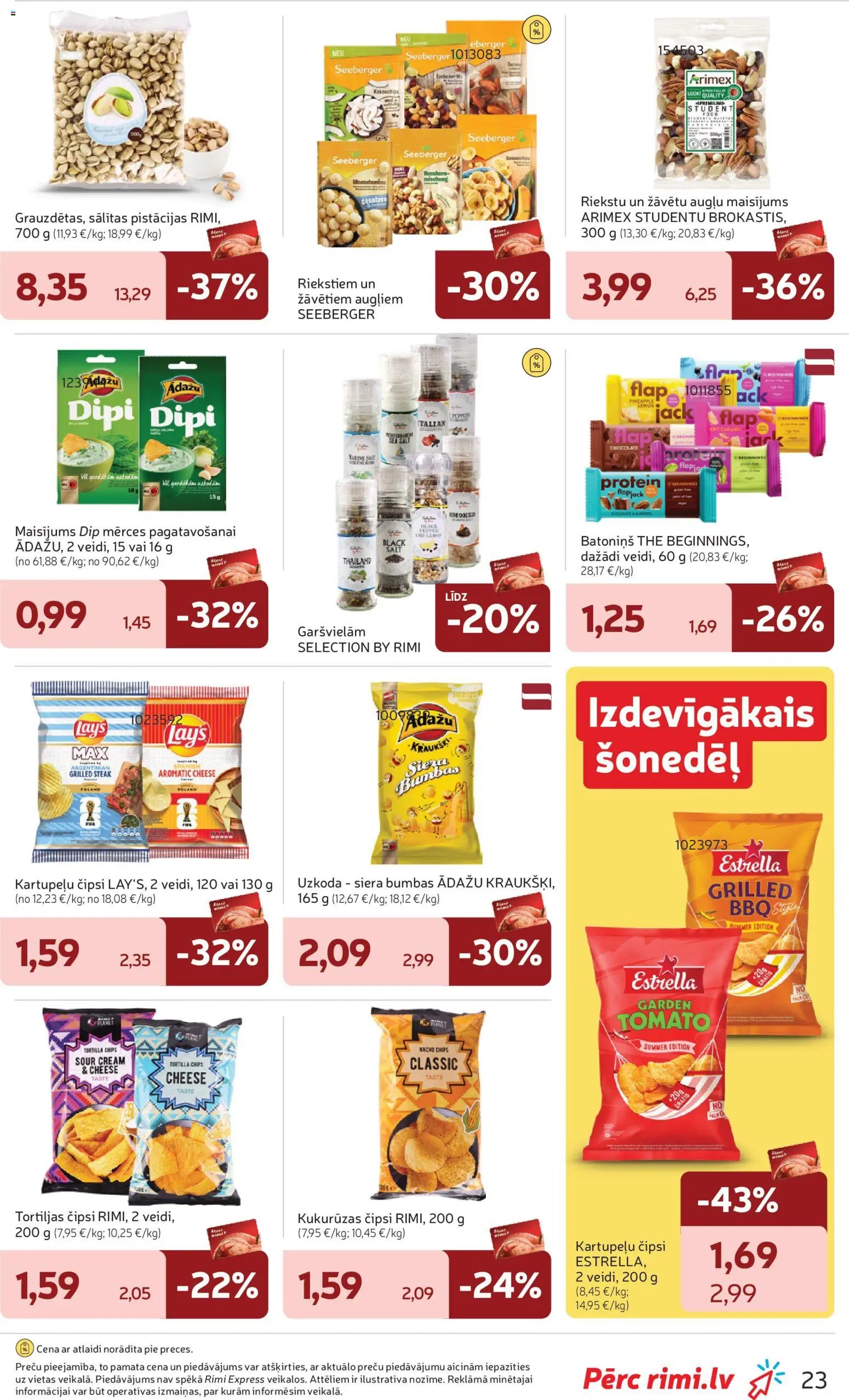 Rimi Akciju buklets