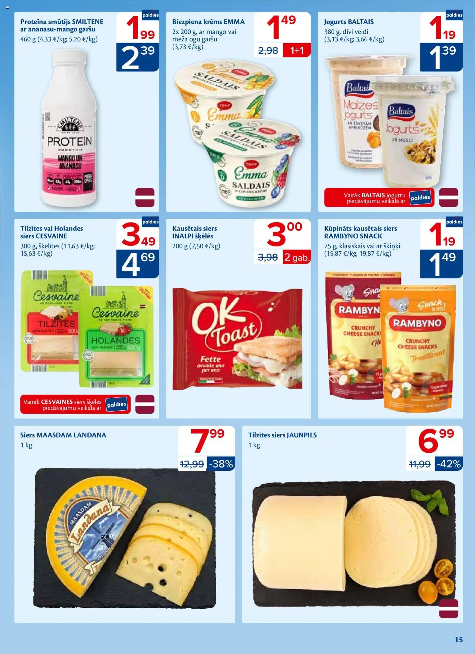 Maxima Akciju buklets