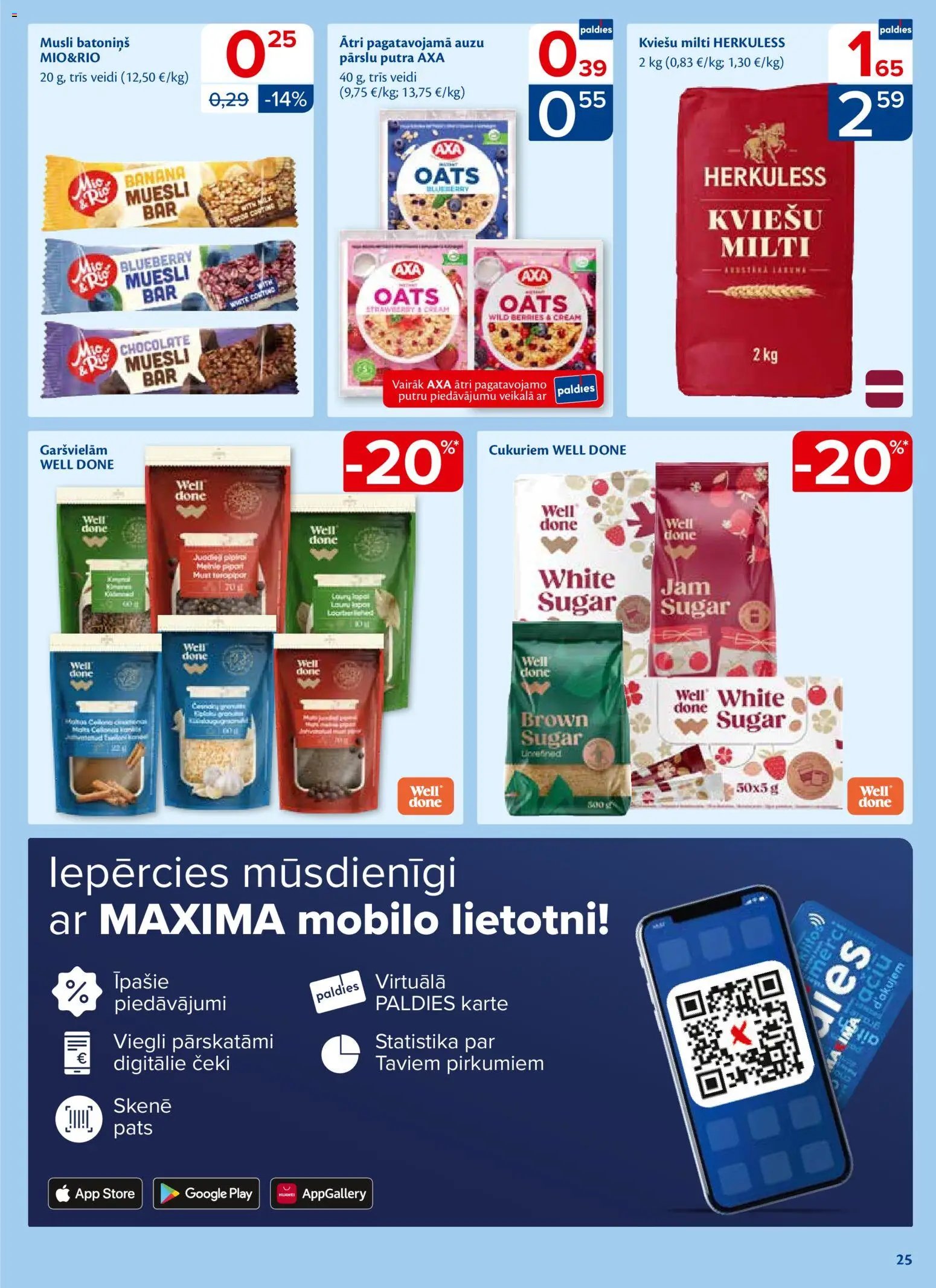 Maxima Akciju buklets